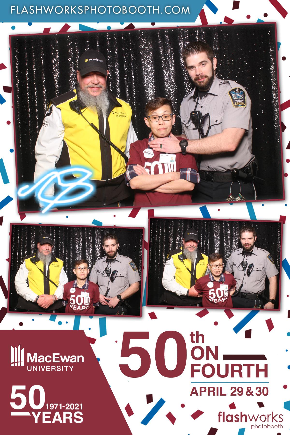 MacEwan 50th Anniversary - Studio 71 - April 29 | View more photos from the event at gallery.flashworksphotobooth.com/u/FlashworksPhotoboothInc/MacEwan-50th-Anniversary-Studio-71-April-29