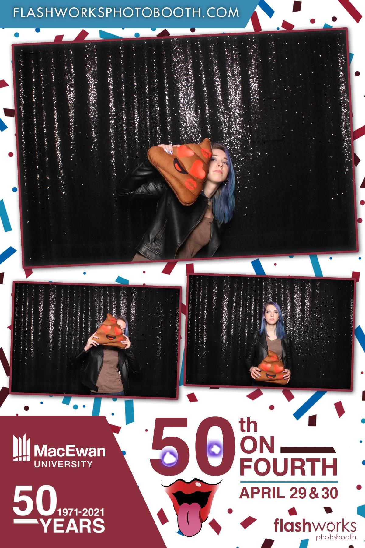 MacEwan 50th Anniversary - Studio 71 - April 29 | View more photos from the event at gallery.flashworksphotobooth.com/u/FlashworksPhotoboothInc/MacEwan-50th-Anniversary-Studio-71-April-29