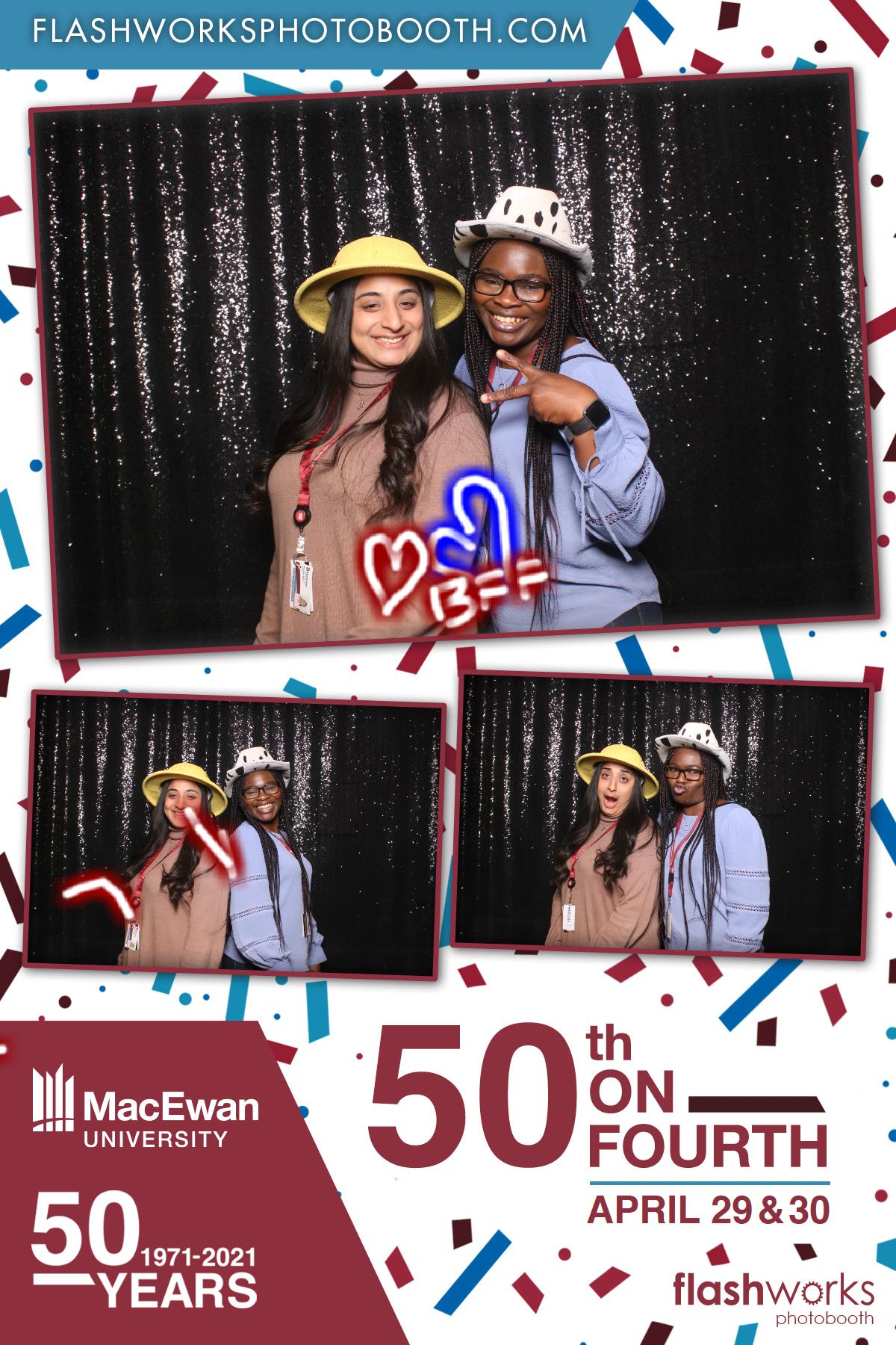 MacEwan 50th Anniversary - Studio 71 - April 29 | View more photos from the event at gallery.flashworksphotobooth.com/u/FlashworksPhotoboothInc/MacEwan-50th-Anniversary-Studio-71-April-29