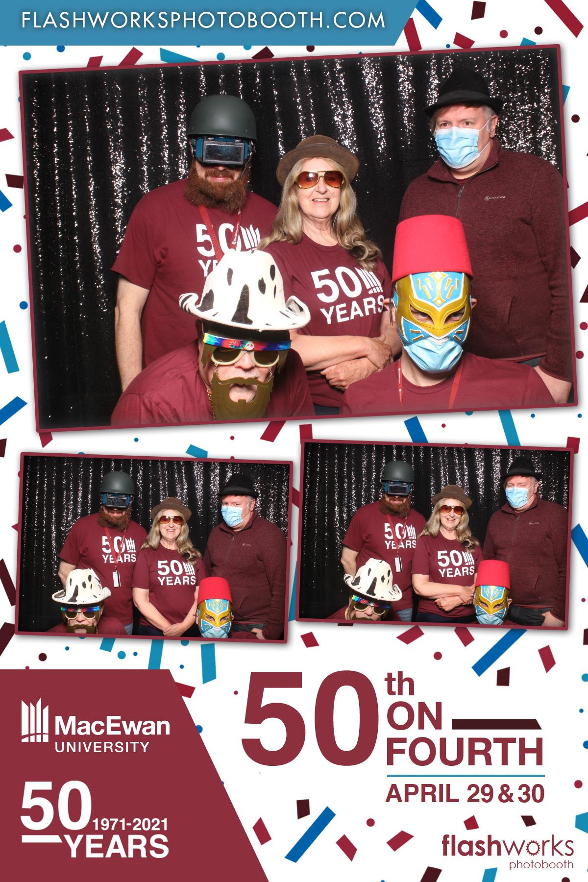 MacEwan 50th Anniversary - Studio 71 - April 29 | View more photos from the event at gallery.flashworksphotobooth.com/u/FlashworksPhotoboothInc/MacEwan-50th-Anniversary-Studio-71-April-29