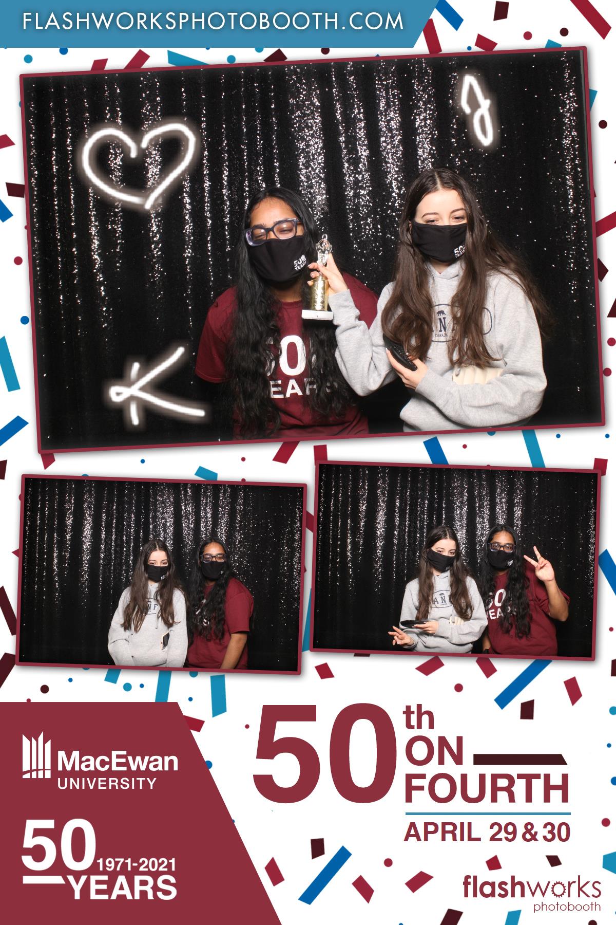 MacEwan 50th Anniversary - Studio 71 - April 29 | View more photos from the event at gallery.flashworksphotobooth.com/u/FlashworksPhotoboothInc/MacEwan-50th-Anniversary-Studio-71-April-29