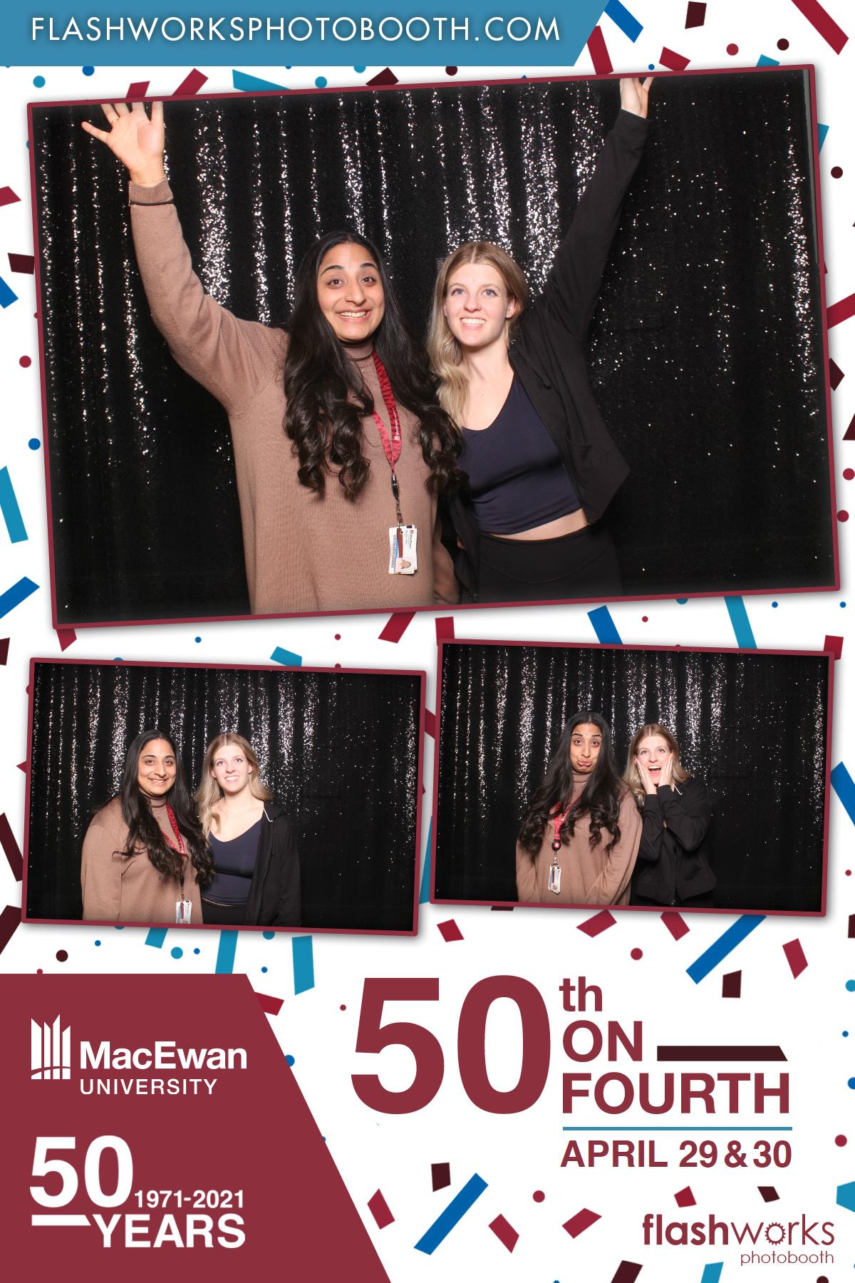 MacEwan 50th Anniversary - Studio 71 - April 29 | View more photos from the event at gallery.flashworksphotobooth.com/u/FlashworksPhotoboothInc/MacEwan-50th-Anniversary-Studio-71-April-29