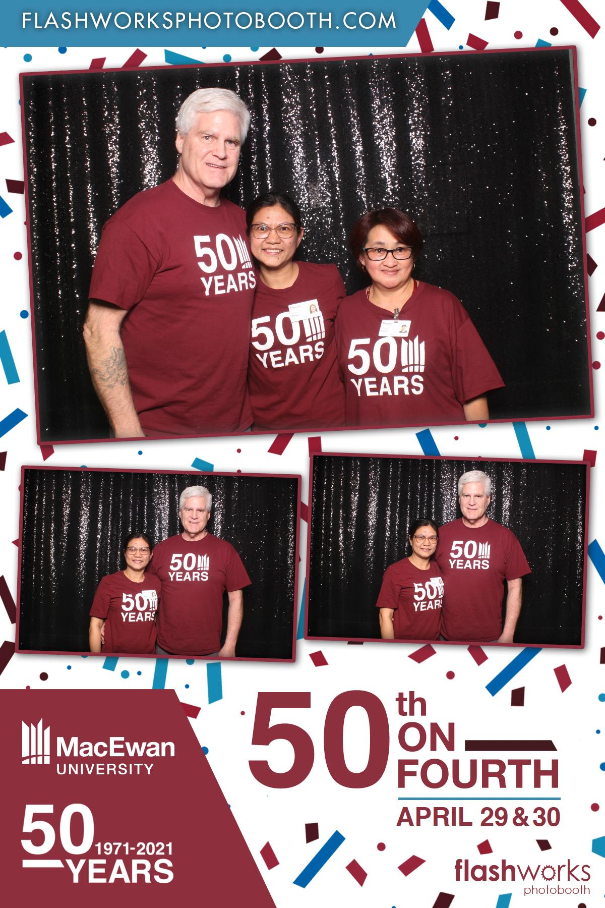 MacEwan 50th Anniversary - Studio 71 - April 29 | View more photos from the event at gallery.flashworksphotobooth.com/u/FlashworksPhotoboothInc/MacEwan-50th-Anniversary-Studio-71-April-29