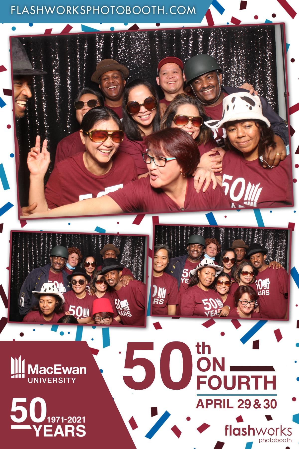 MacEwan 50th Anniversary - Studio 71 - April 29 | View more photos from the event at gallery.flashworksphotobooth.com/u/FlashworksPhotoboothInc/MacEwan-50th-Anniversary-Studio-71-April-29