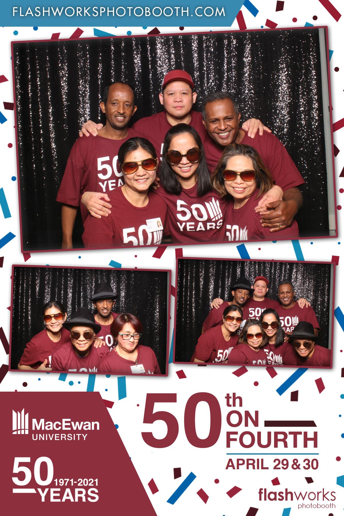 MacEwan 50th Anniversary - Studio 71 - April 29 | View more photos from the event at gallery.flashworksphotobooth.com/u/FlashworksPhotoboothInc/MacEwan-50th-Anniversary-Studio-71-April-29