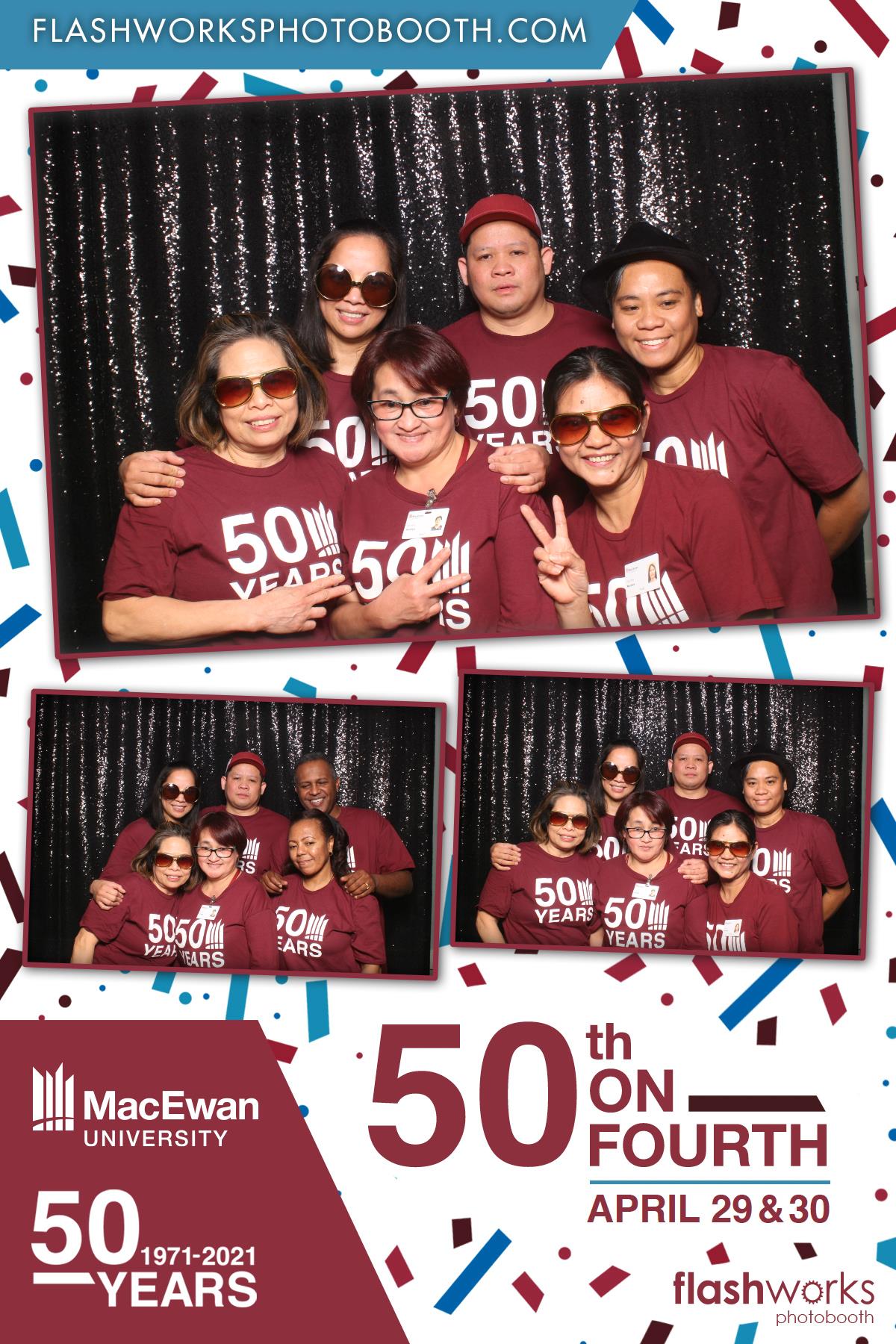 MacEwan 50th Anniversary - Studio 71 - April 29 | View more photos from the event at gallery.flashworksphotobooth.com/u/FlashworksPhotoboothInc/MacEwan-50th-Anniversary-Studio-71-April-29
