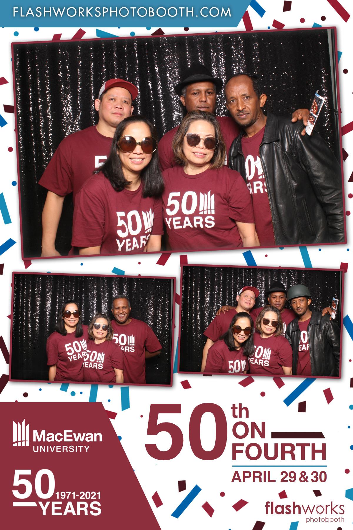 MacEwan 50th Anniversary - Studio 71 - April 29 | View more photos from the event at gallery.flashworksphotobooth.com/u/FlashworksPhotoboothInc/MacEwan-50th-Anniversary-Studio-71-April-29