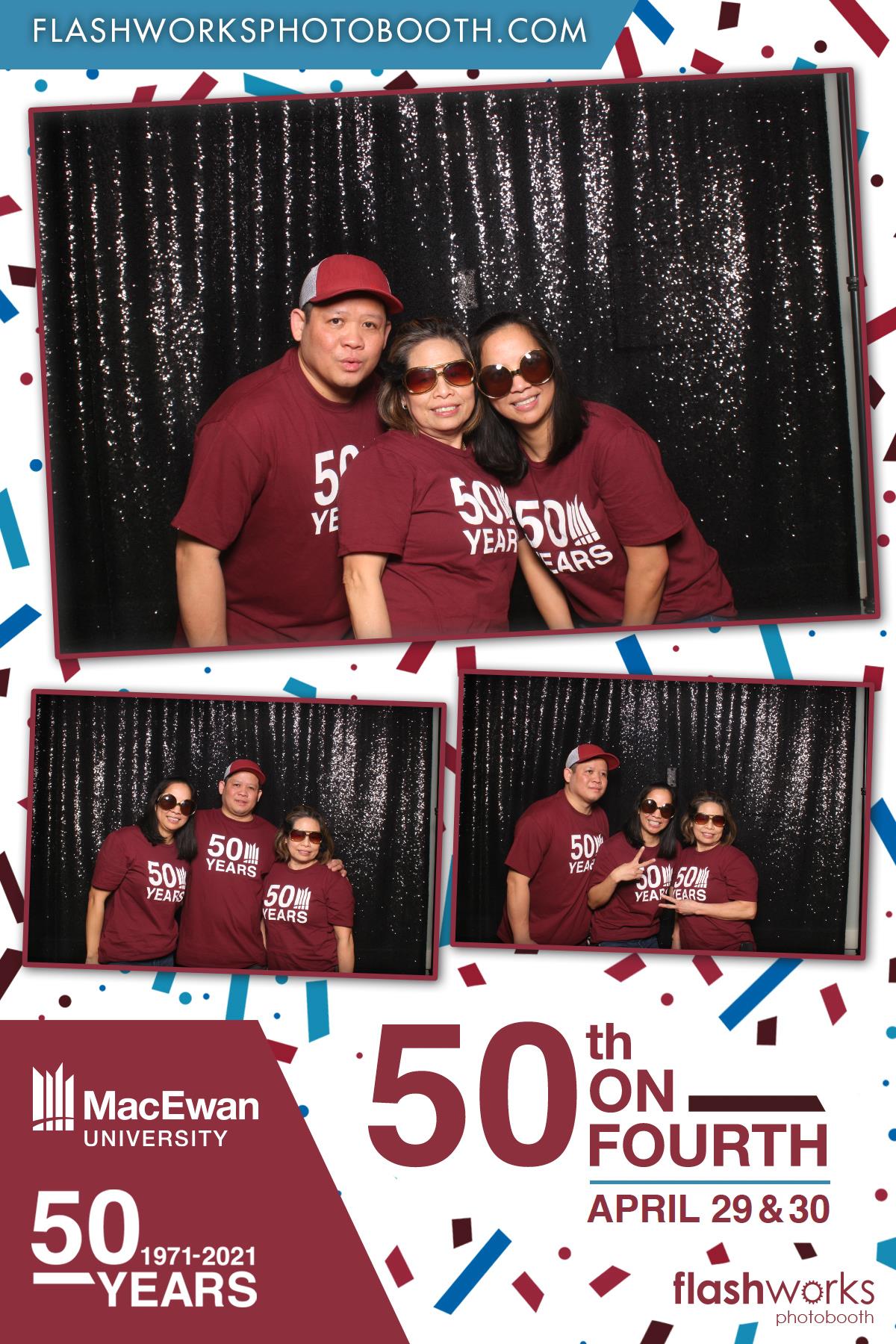 MacEwan 50th Anniversary - Studio 71 - April 29 | View more photos from the event at gallery.flashworksphotobooth.com/u/FlashworksPhotoboothInc/MacEwan-50th-Anniversary-Studio-71-April-29