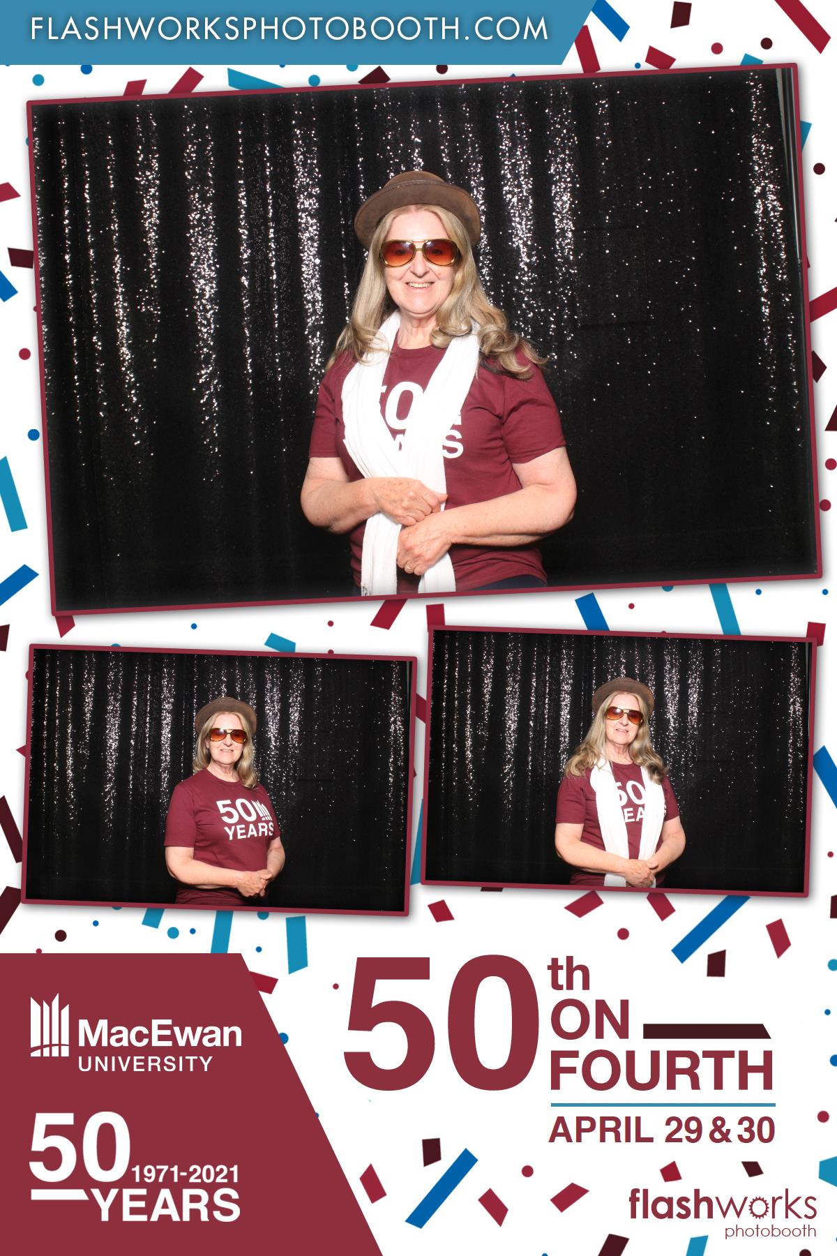 MacEwan 50th Anniversary - Studio 71 - April 29 | View more photos from the event at gallery.flashworksphotobooth.com/u/FlashworksPhotoboothInc/MacEwan-50th-Anniversary-Studio-71-April-29