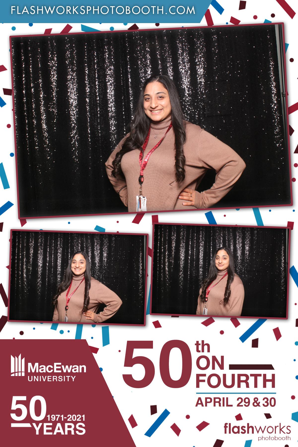 MacEwan 50th Anniversary - Studio 71 - April 29 | View more photos from the event at gallery.flashworksphotobooth.com/u/FlashworksPhotoboothInc/MacEwan-50th-Anniversary-Studio-71-April-29