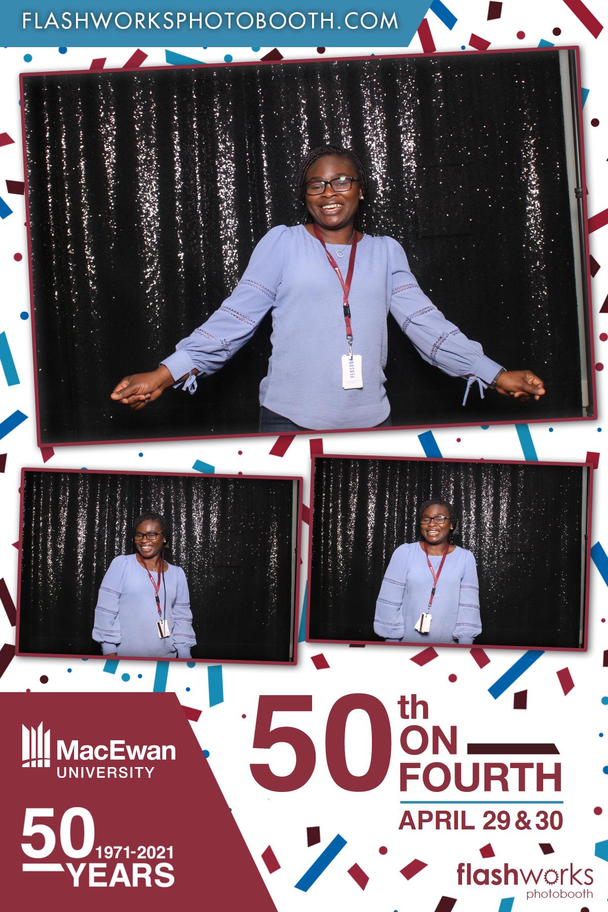 MacEwan 50th Anniversary - Studio 71 - April 29 | View more photos from the event at gallery.flashworksphotobooth.com/u/FlashworksPhotoboothInc/MacEwan-50th-Anniversary-Studio-71-April-29