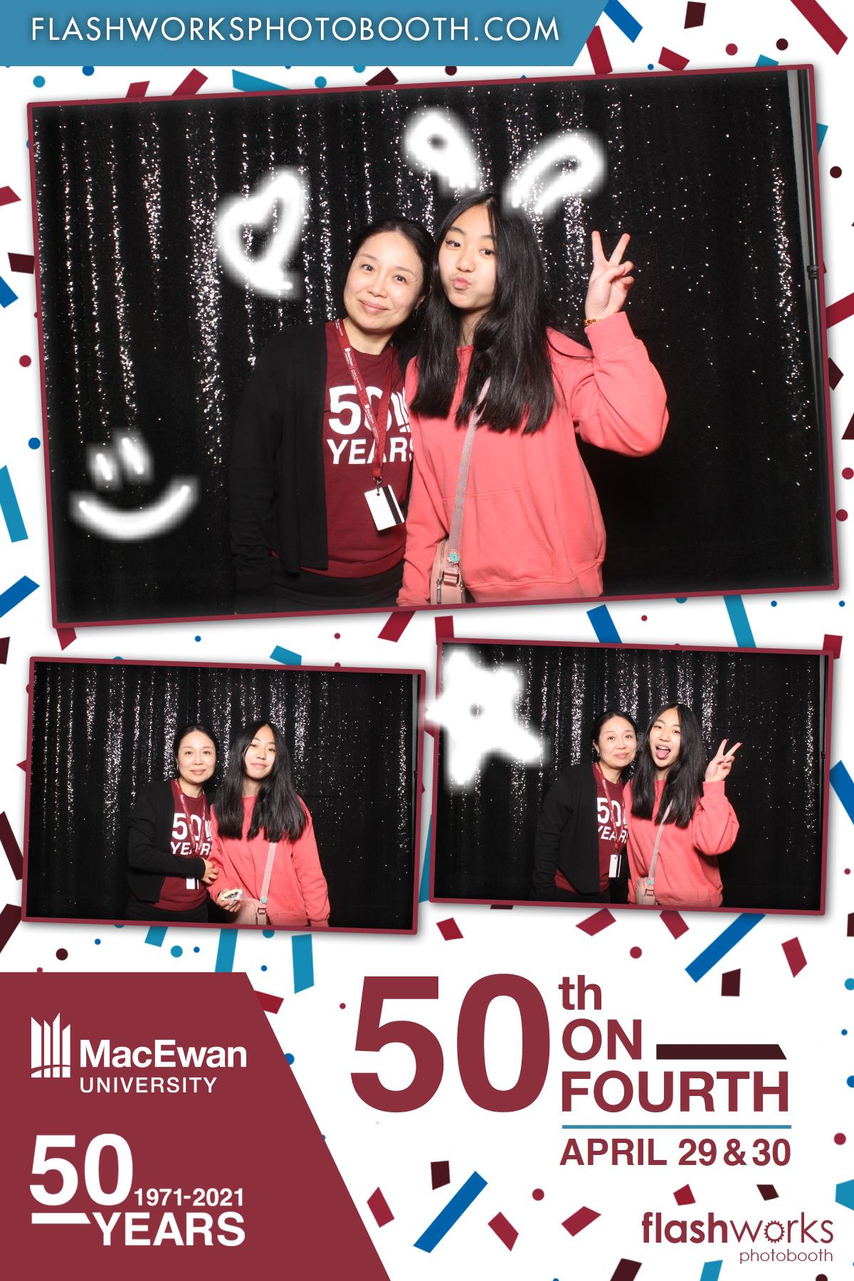 MacEwan 50th Anniversary - Studio 71 - April 29 | View more photos from the event at gallery.flashworksphotobooth.com/u/FlashworksPhotoboothInc/MacEwan-50th-Anniversary-Studio-71-April-29