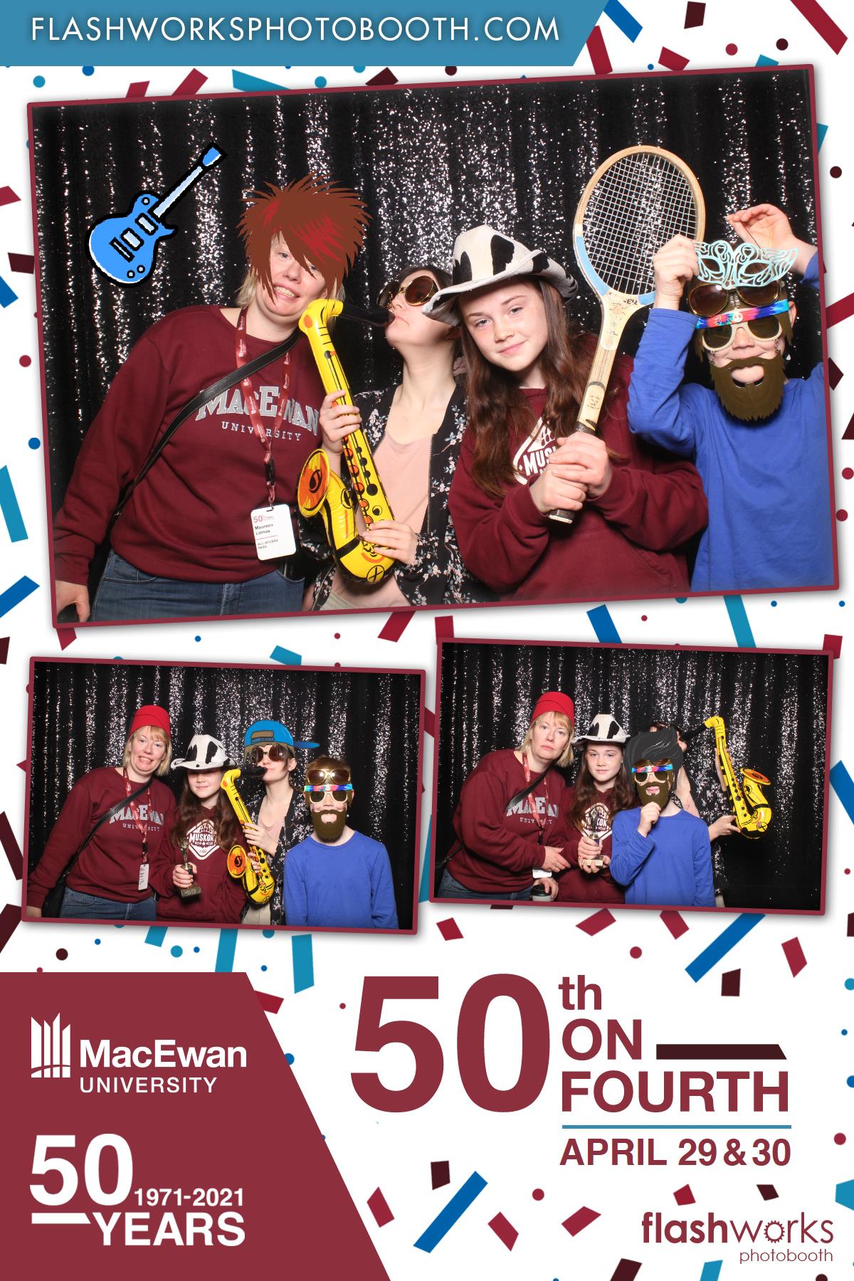 MacEwan 50th Anniversary - Studio 71 - April 30 | View more photos from the event at gallery.flashworksphotobooth.com/u/FlashworksPhotoboothInc/MacEwan-50th-Anniversary-Studio-71-April-30