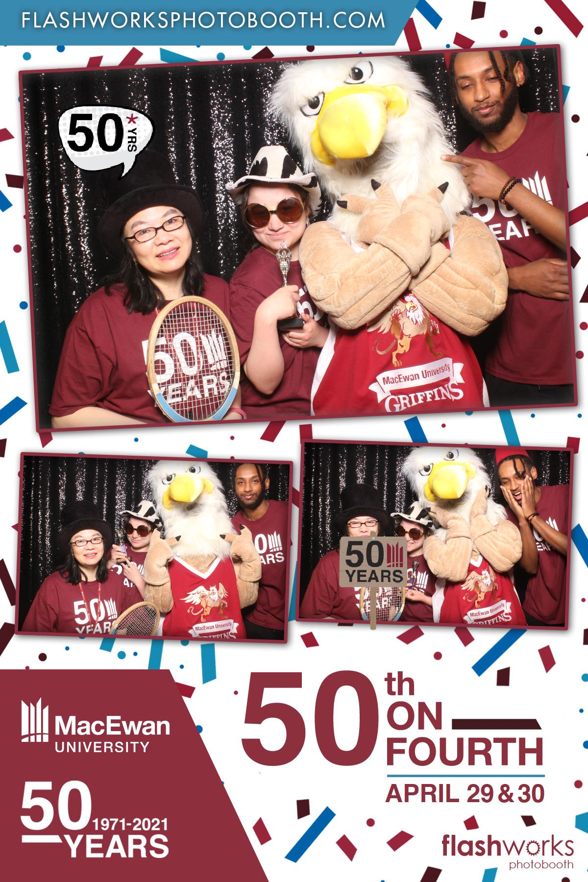 MacEwan 50th Anniversary - Studio 71 - April 30 | View more photos from the event at gallery.flashworksphotobooth.com/u/FlashworksPhotoboothInc/MacEwan-50th-Anniversary-Studio-71-April-30