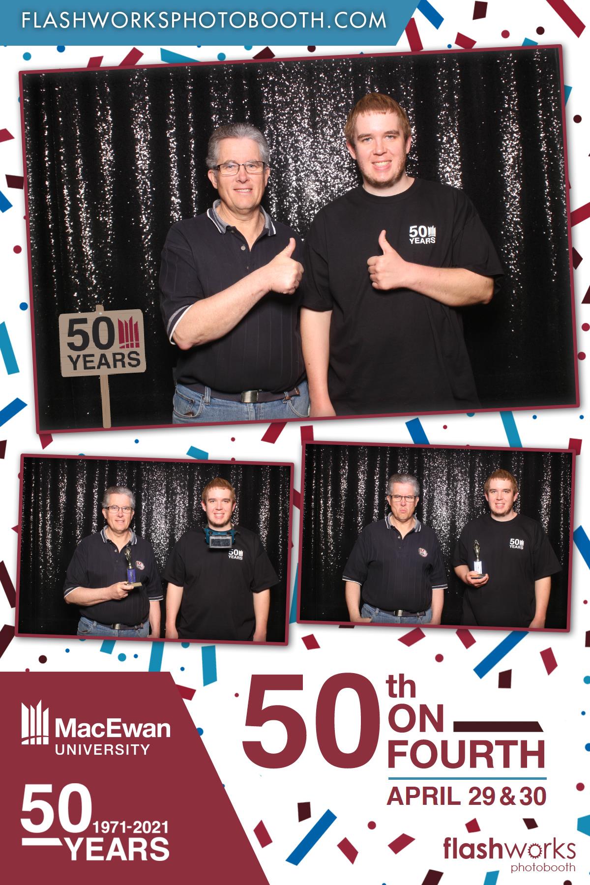 MacEwan 50th Anniversary - Studio 71 - April 30 | View more photos from the event at gallery.flashworksphotobooth.com/u/FlashworksPhotoboothInc/MacEwan-50th-Anniversary-Studio-71-April-30