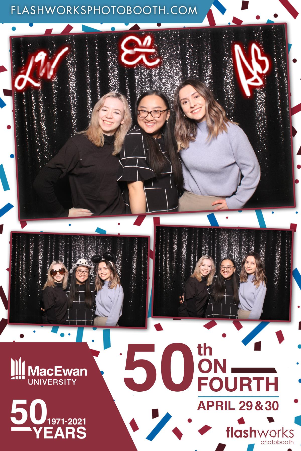 MacEwan 50th Anniversary - Studio 71 - April 30 | View more photos from the event at gallery.flashworksphotobooth.com/u/FlashworksPhotoboothInc/MacEwan-50th-Anniversary-Studio-71-April-30