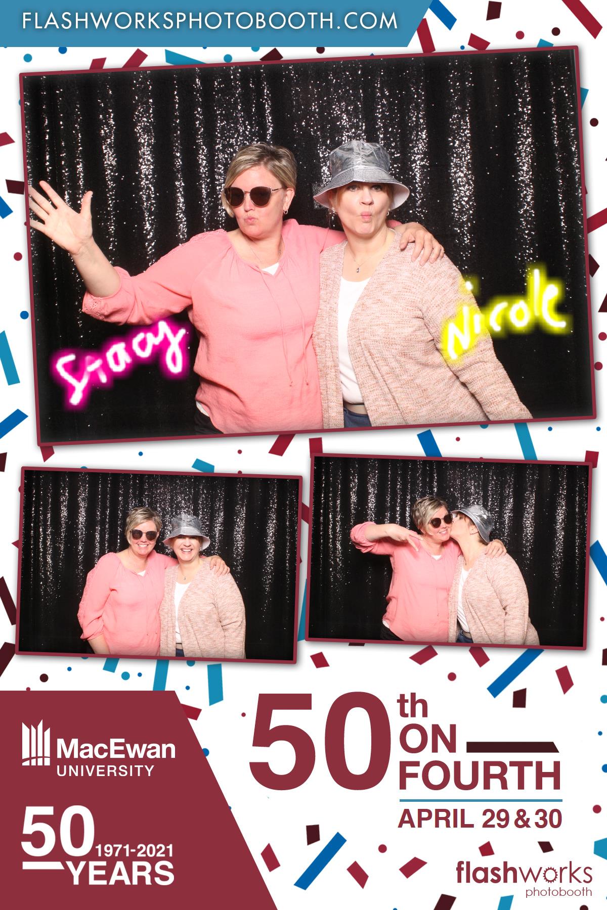 MacEwan 50th Anniversary - Studio 71 - April 30 | View more photos from the event at gallery.flashworksphotobooth.com/u/FlashworksPhotoboothInc/MacEwan-50th-Anniversary-Studio-71-April-30