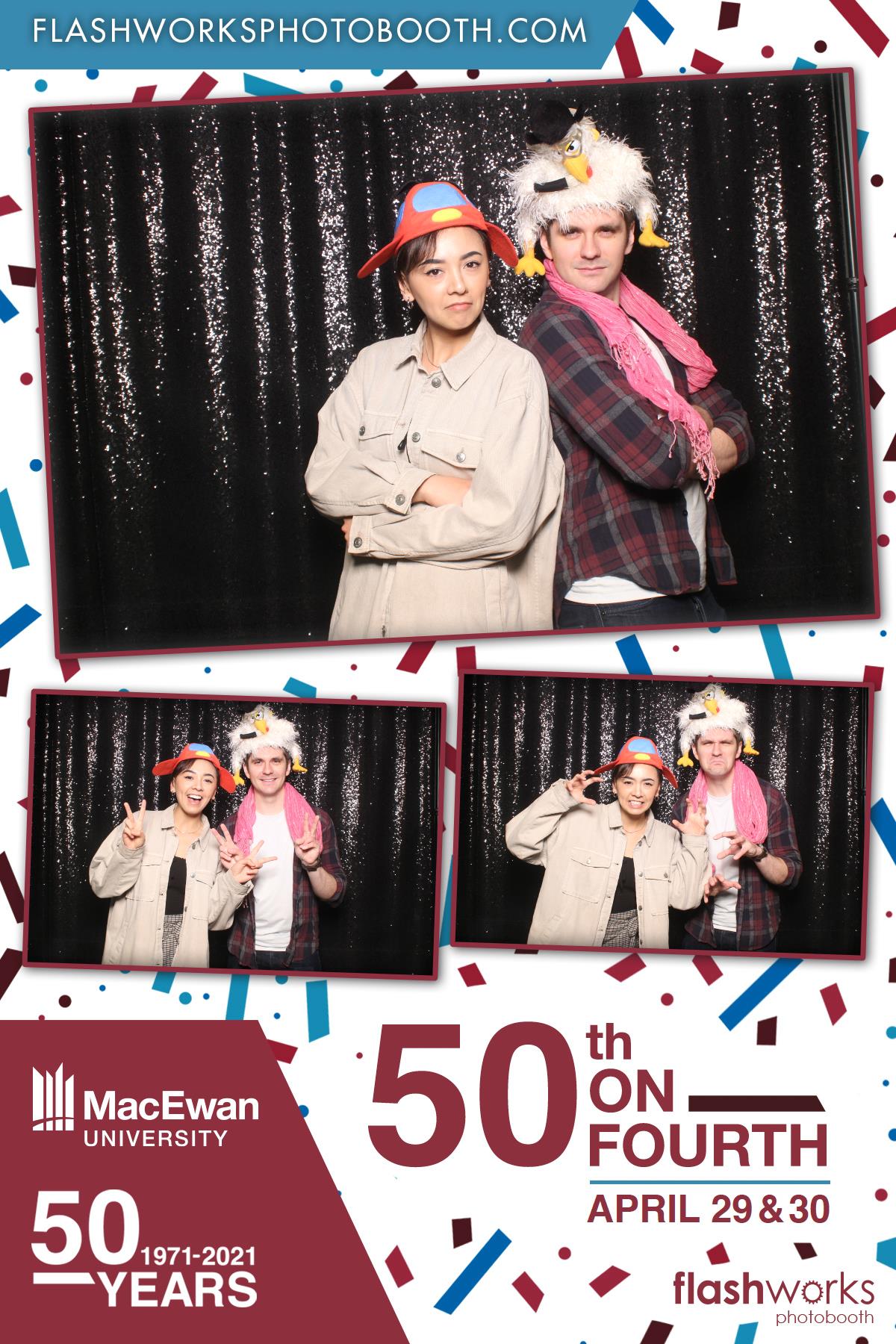MacEwan 50th Anniversary - Studio 71 - April 30 | View more photos from the event at gallery.flashworksphotobooth.com/u/FlashworksPhotoboothInc/MacEwan-50th-Anniversary-Studio-71-April-30
