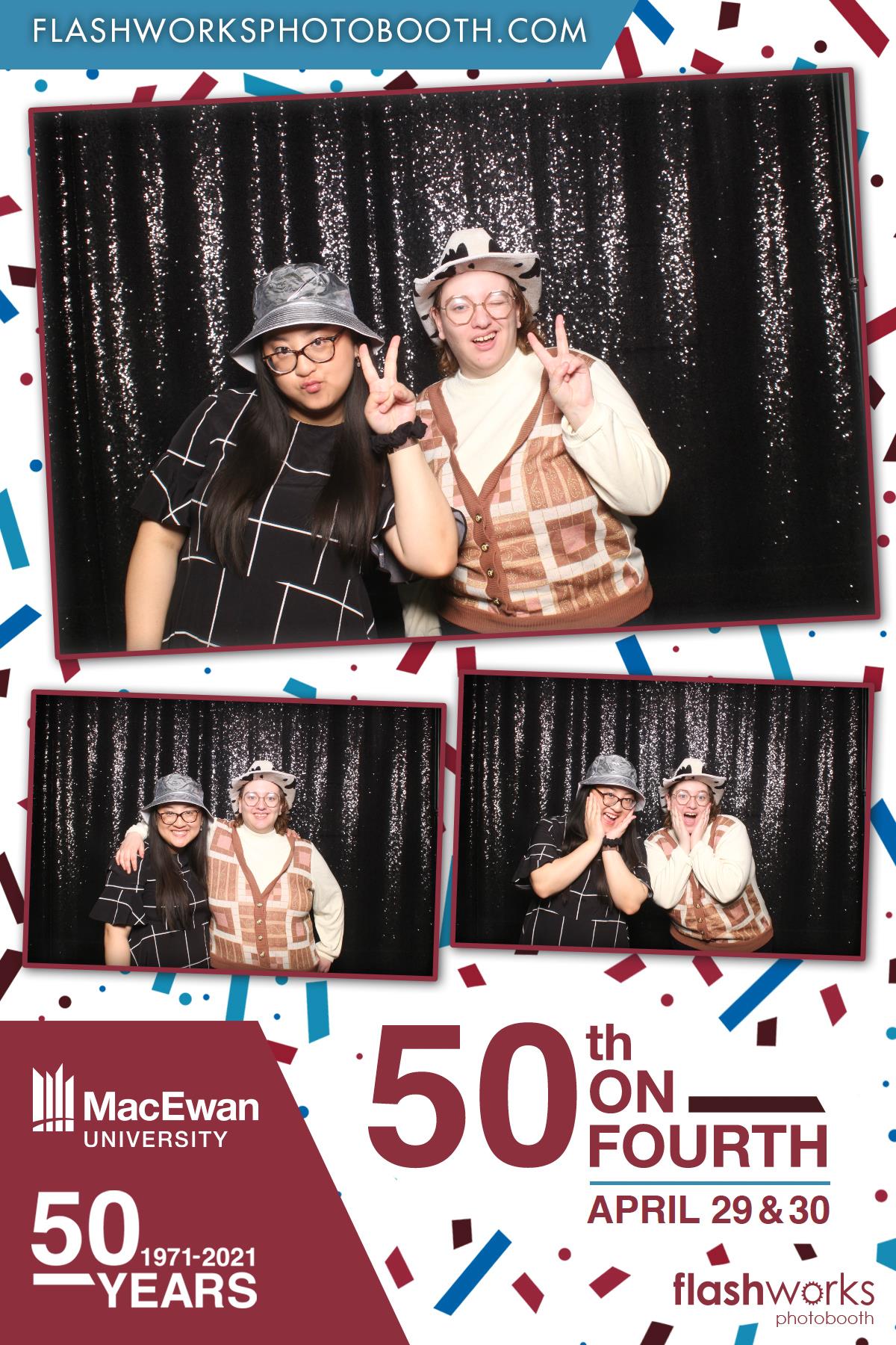 MacEwan 50th Anniversary - Studio 71 - April 30 | View more photos from the event at gallery.flashworksphotobooth.com/u/FlashworksPhotoboothInc/MacEwan-50th-Anniversary-Studio-71-April-30