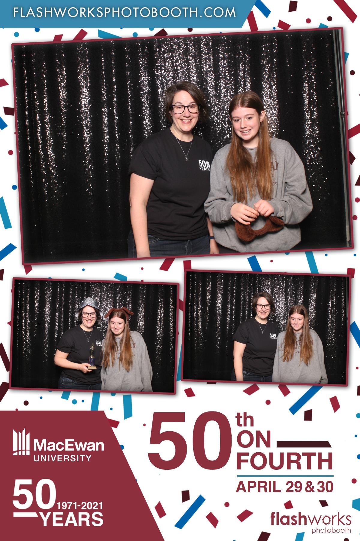 MacEwan 50th Anniversary - Studio 71 - April 30 | View more photos from the event at gallery.flashworksphotobooth.com/u/FlashworksPhotoboothInc/MacEwan-50th-Anniversary-Studio-71-April-30