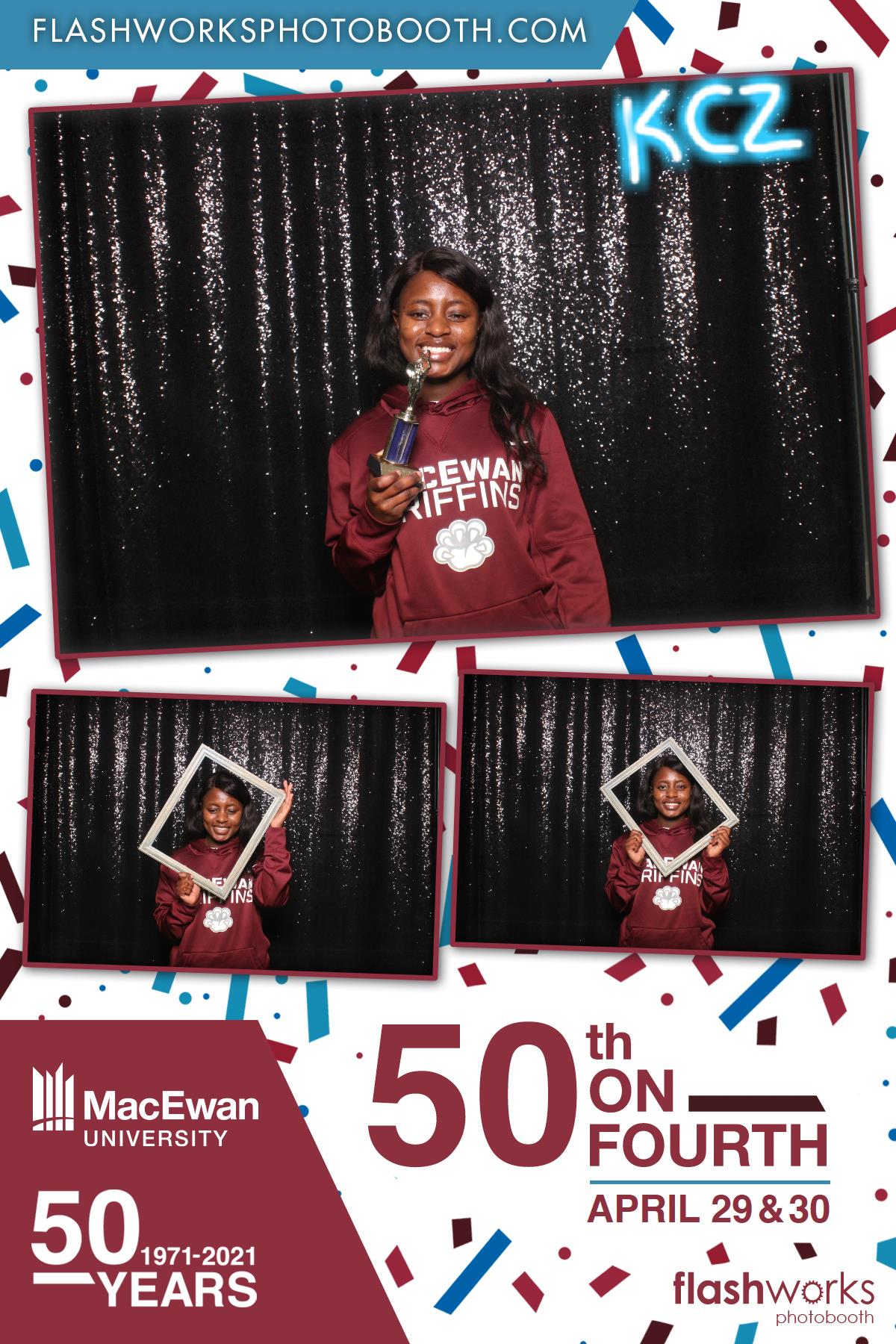 MacEwan 50th Anniversary - Studio 71 - April 30 | View more photos from the event at gallery.flashworksphotobooth.com/u/FlashworksPhotoboothInc/MacEwan-50th-Anniversary-Studio-71-April-30
