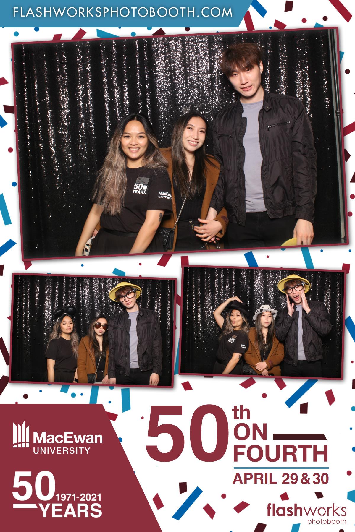 MacEwan 50th Anniversary - Studio 71 - April 30 | View more photos from the event at gallery.flashworksphotobooth.com/u/FlashworksPhotoboothInc/MacEwan-50th-Anniversary-Studio-71-April-30