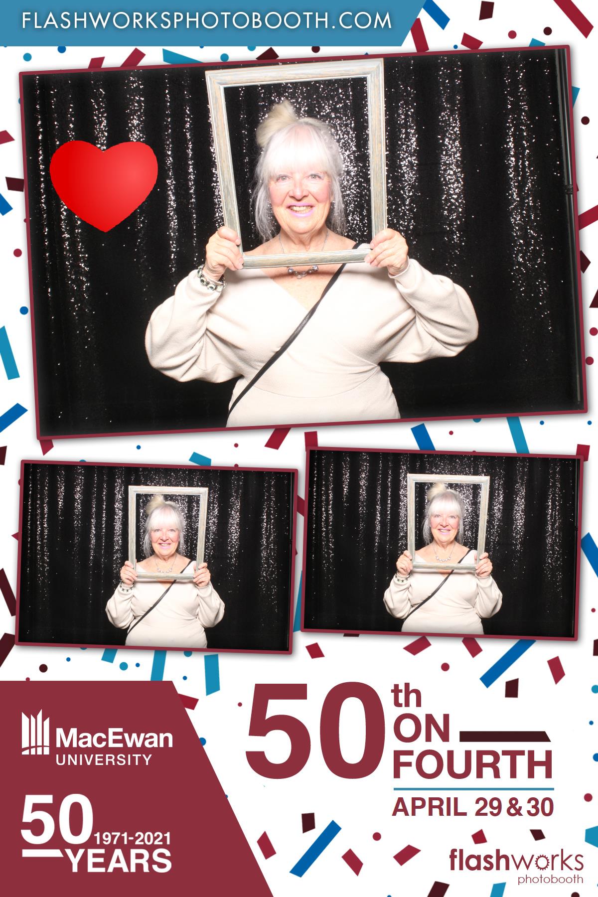 MacEwan 50th Anniversary - Studio 71 - April 30 | View more photos from the event at gallery.flashworksphotobooth.com/u/FlashworksPhotoboothInc/MacEwan-50th-Anniversary-Studio-71-April-30