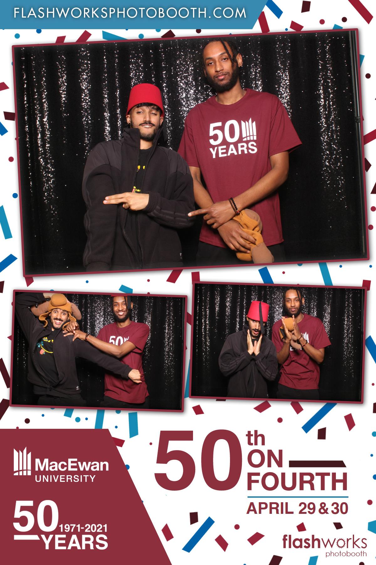 MacEwan 50th Anniversary - Studio 71 - April 30 | View more photos from the event at gallery.flashworksphotobooth.com/u/FlashworksPhotoboothInc/MacEwan-50th-Anniversary-Studio-71-April-30