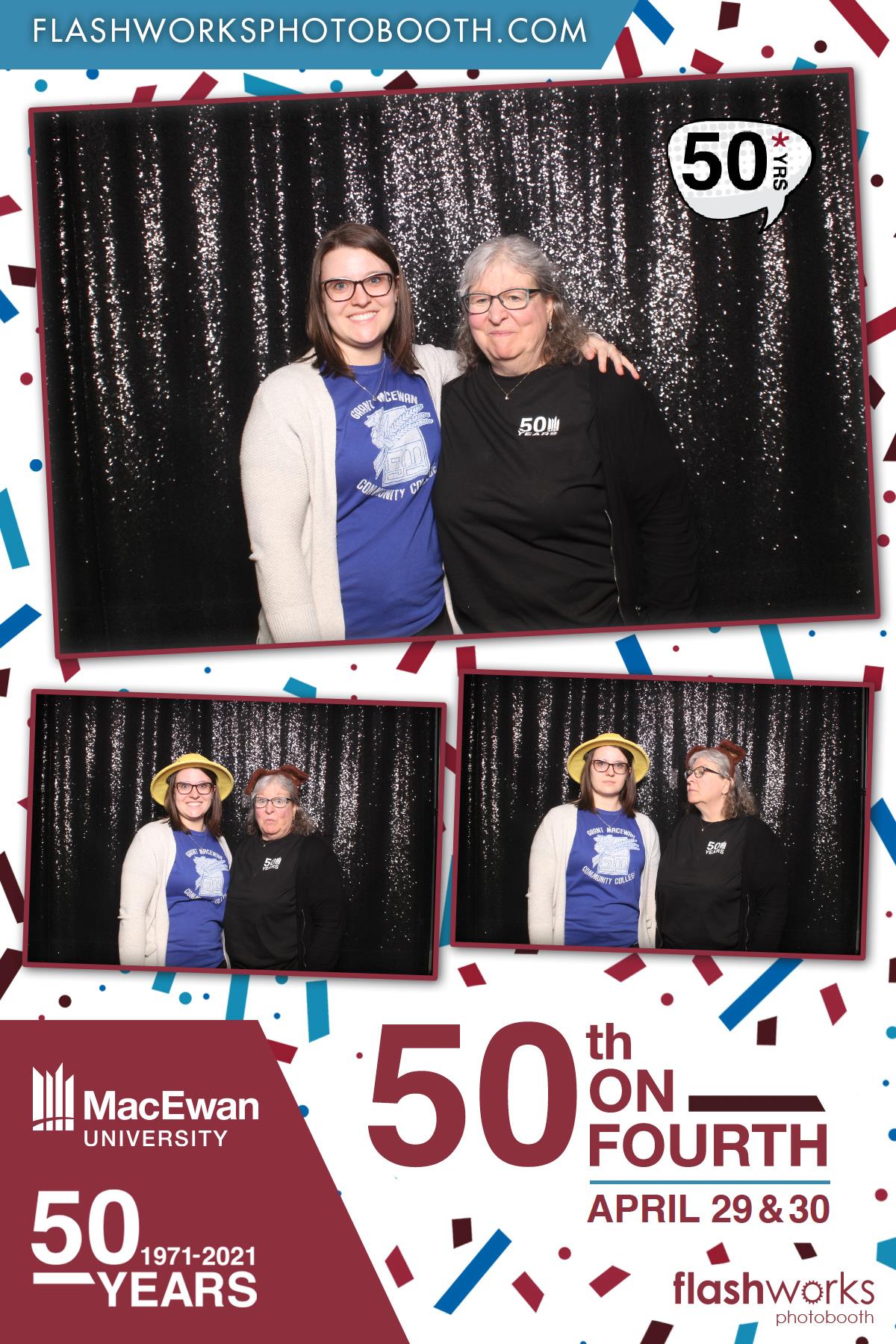 MacEwan 50th Anniversary - Studio 71 - April 30 | View more photos from the event at gallery.flashworksphotobooth.com/u/FlashworksPhotoboothInc/MacEwan-50th-Anniversary-Studio-71-April-30
