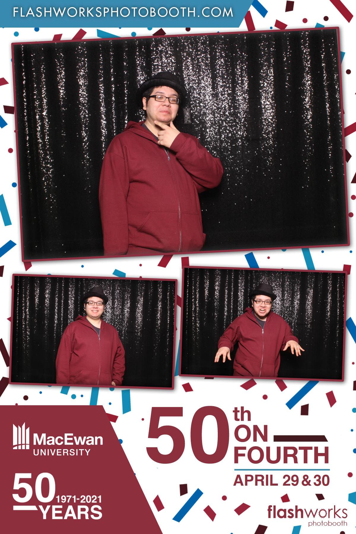 MacEwan 50th Anniversary - Studio 71 - April 30 | View more photos from the event at gallery.flashworksphotobooth.com/u/FlashworksPhotoboothInc/MacEwan-50th-Anniversary-Studio-71-April-30