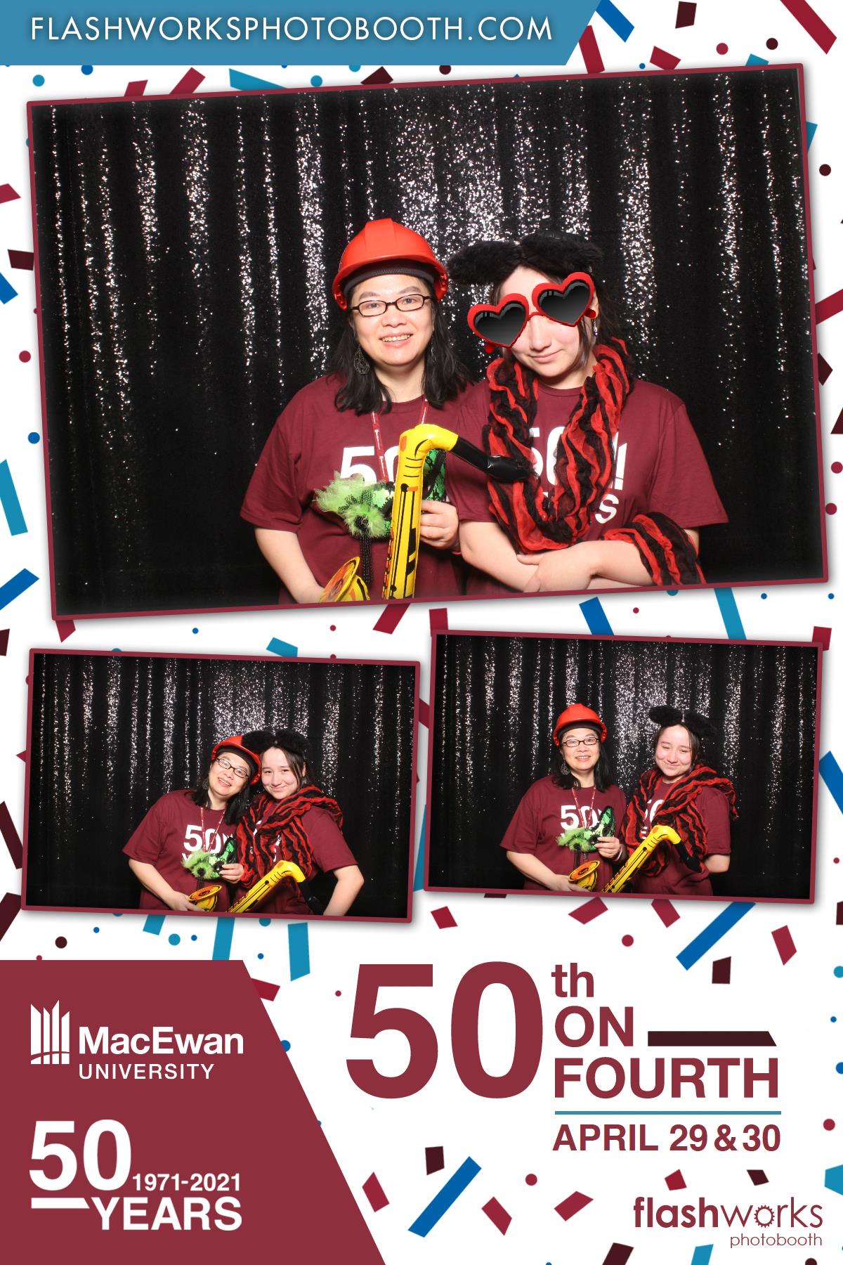 MacEwan 50th Anniversary - Studio 71 - April 30 | View more photos from the event at gallery.flashworksphotobooth.com/u/FlashworksPhotoboothInc/MacEwan-50th-Anniversary-Studio-71-April-30