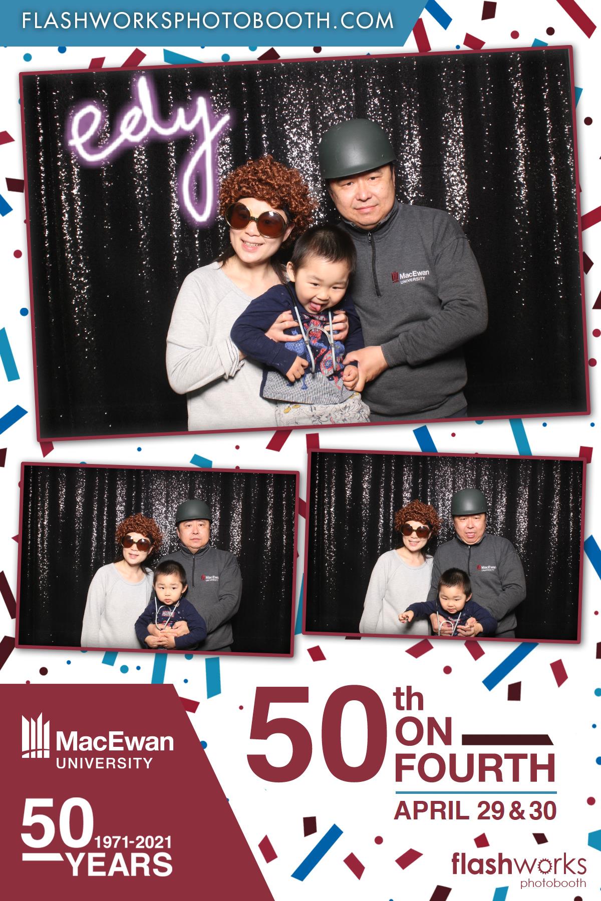 MacEwan 50th Anniversary - Studio 71 - April 30 | View more photos from the event at gallery.flashworksphotobooth.com/u/FlashworksPhotoboothInc/MacEwan-50th-Anniversary-Studio-71-April-30