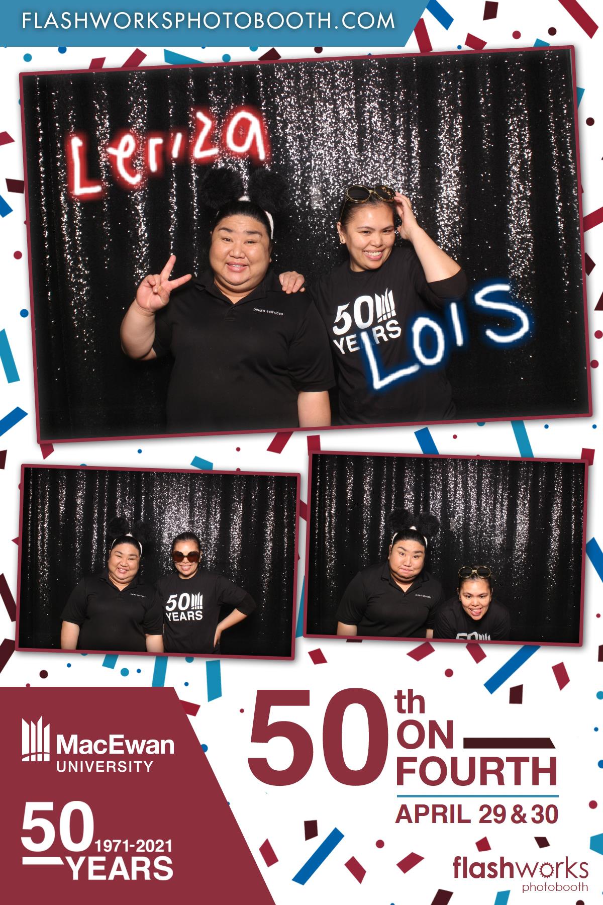 MacEwan 50th Anniversary - Studio 71 - April 30 | View more photos from the event at gallery.flashworksphotobooth.com/u/FlashworksPhotoboothInc/MacEwan-50th-Anniversary-Studio-71-April-30