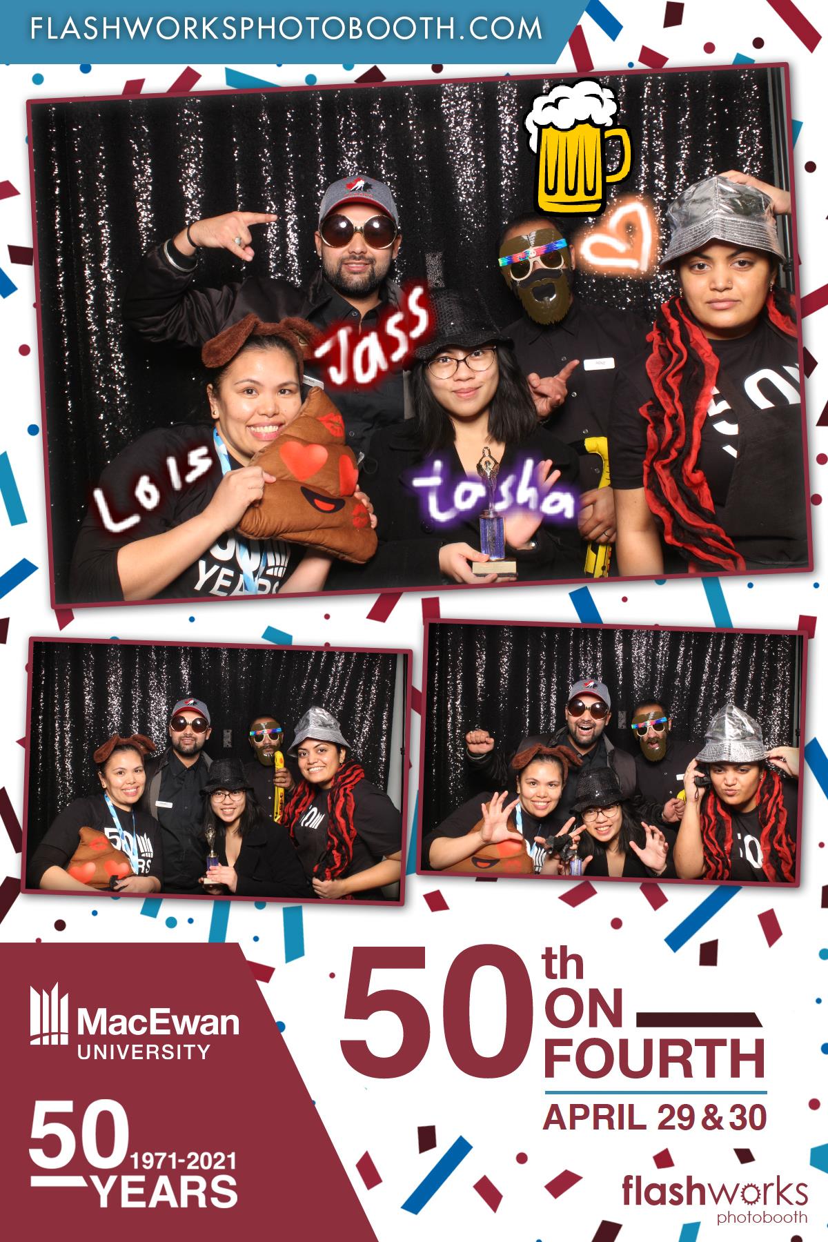 MacEwan 50th Anniversary - Studio 71 - April 30 | View more photos from the event at gallery.flashworksphotobooth.com/u/FlashworksPhotoboothInc/MacEwan-50th-Anniversary-Studio-71-April-30