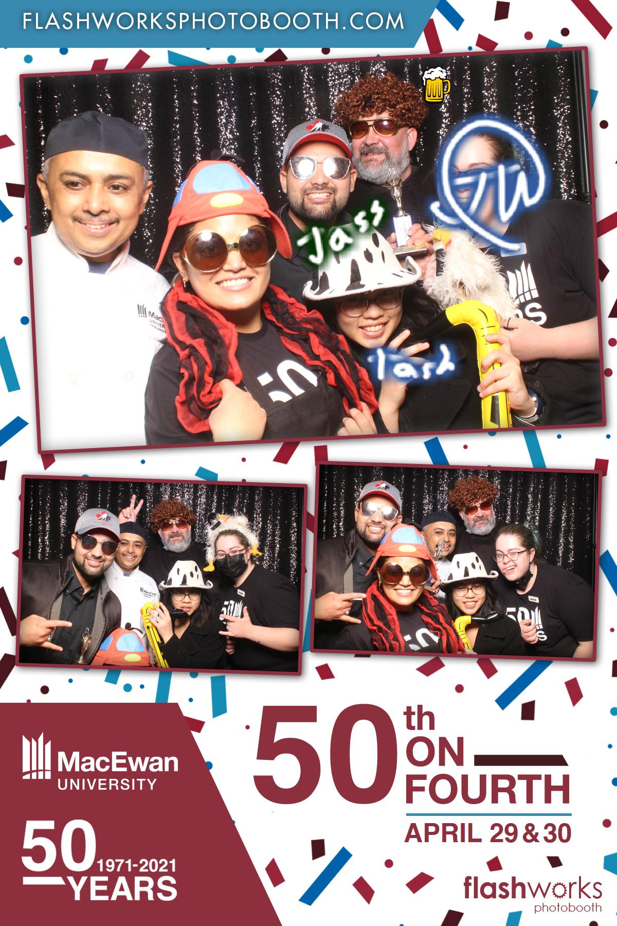 MacEwan 50th Anniversary - Studio 71 - April 30 | View more photos from the event at gallery.flashworksphotobooth.com/u/FlashworksPhotoboothInc/MacEwan-50th-Anniversary-Studio-71-April-30