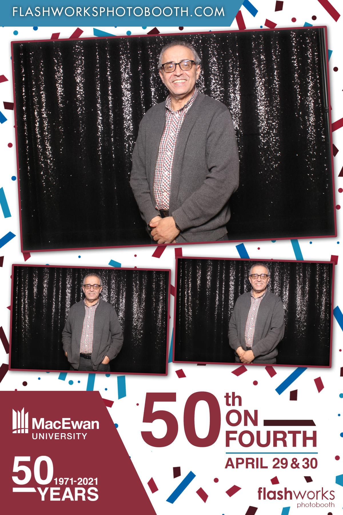MacEwan 50th Anniversary - Studio 71 - April 30 | View more photos from the event at gallery.flashworksphotobooth.com/u/FlashworksPhotoboothInc/MacEwan-50th-Anniversary-Studio-71-April-30