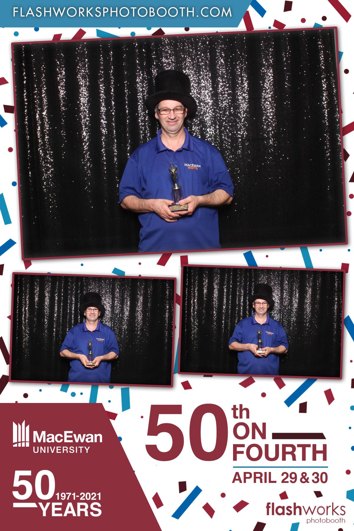 MacEwan 50th Anniversary - Studio 71 - April 30 | View more photos from the event at gallery.flashworksphotobooth.com/u/FlashworksPhotoboothInc/MacEwan-50th-Anniversary-Studio-71-April-30