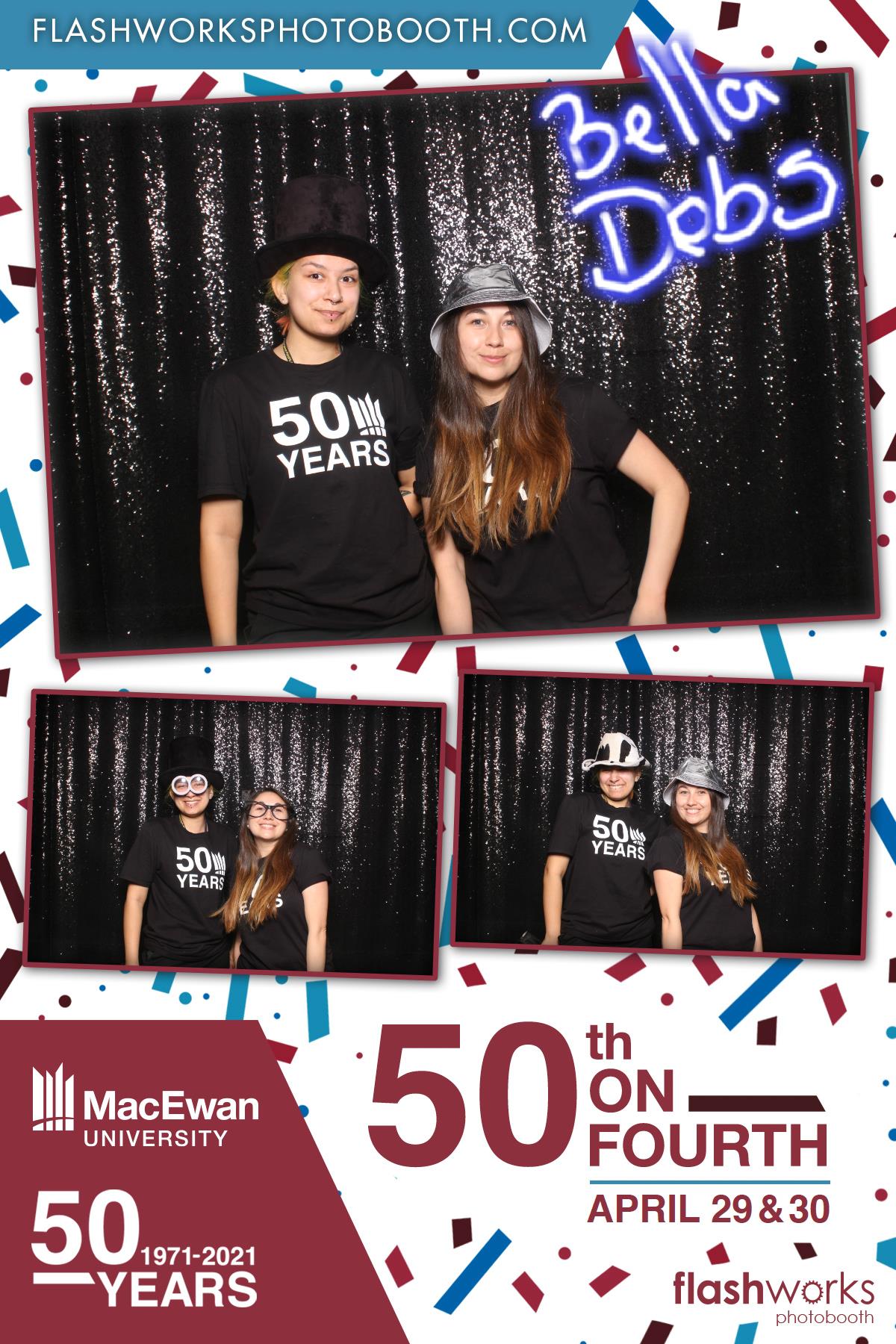 MacEwan 50th Anniversary - Studio 71 - April 30 | View more photos from the event at gallery.flashworksphotobooth.com/u/FlashworksPhotoboothInc/MacEwan-50th-Anniversary-Studio-71-April-30