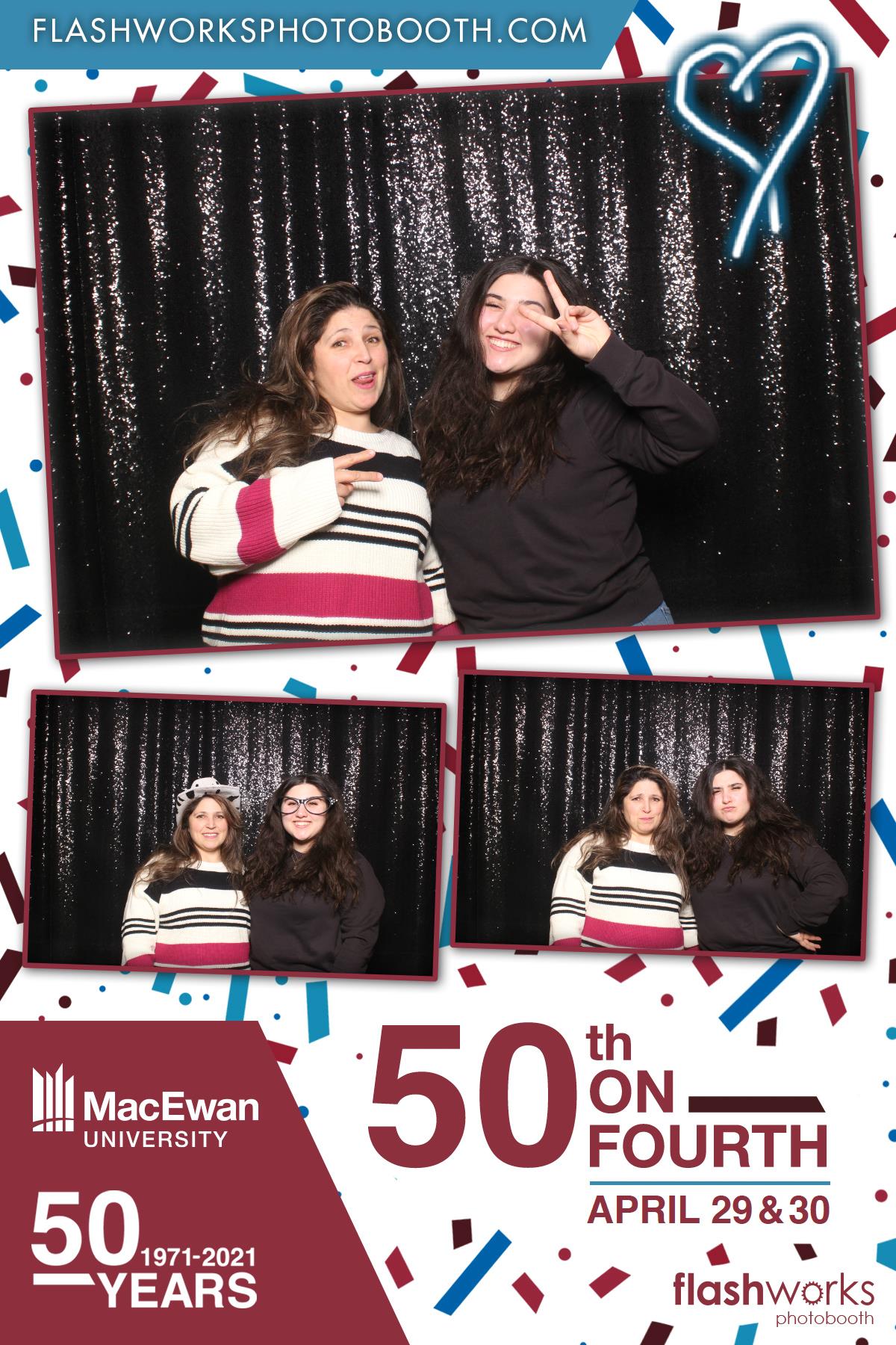 MacEwan 50th Anniversary - Studio 71 - April 30 | View more photos from the event at gallery.flashworksphotobooth.com/u/FlashworksPhotoboothInc/MacEwan-50th-Anniversary-Studio-71-April-30