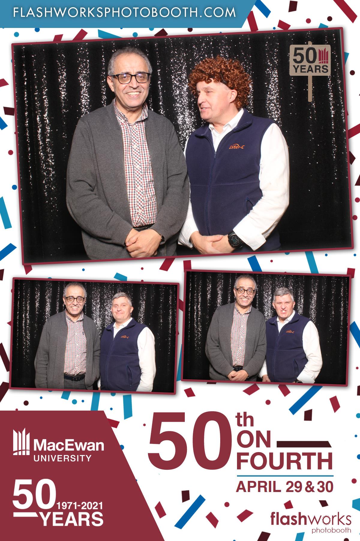 MacEwan 50th Anniversary - Studio 71 - April 30 | View more photos from the event at gallery.flashworksphotobooth.com/u/FlashworksPhotoboothInc/MacEwan-50th-Anniversary-Studio-71-April-30