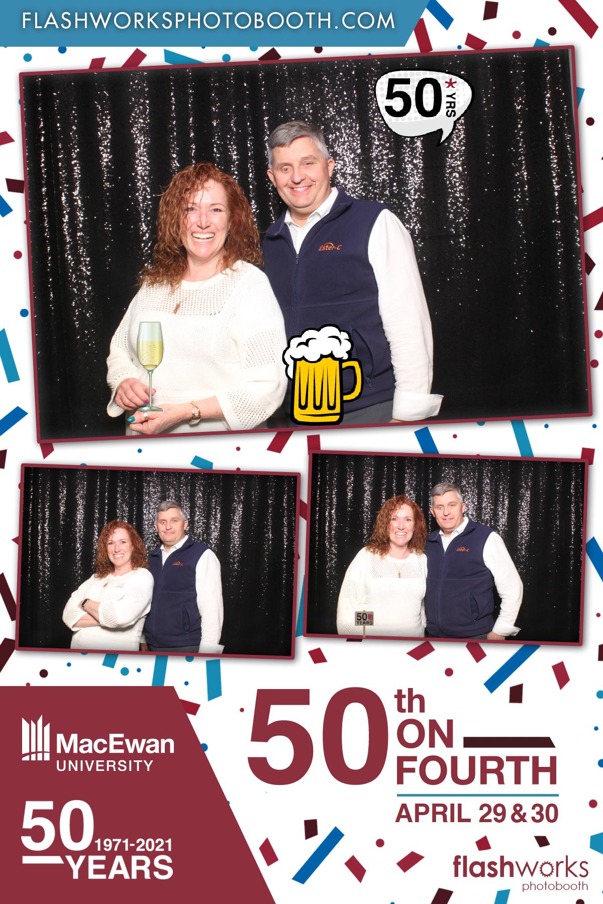 MacEwan 50th Anniversary - Studio 71 - April 30 | View more photos from the event at gallery.flashworksphotobooth.com/u/FlashworksPhotoboothInc/MacEwan-50th-Anniversary-Studio-71-April-30