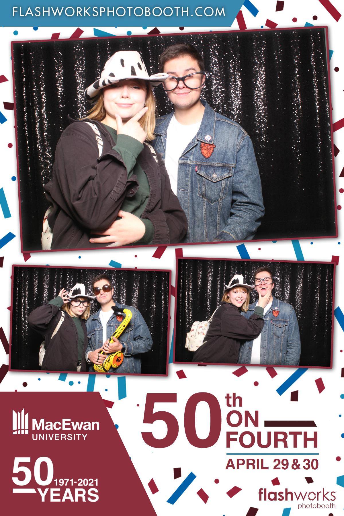 MacEwan 50th Anniversary - Studio 71 - April 30 | View more photos from the event at gallery.flashworksphotobooth.com/u/FlashworksPhotoboothInc/MacEwan-50th-Anniversary-Studio-71-April-30