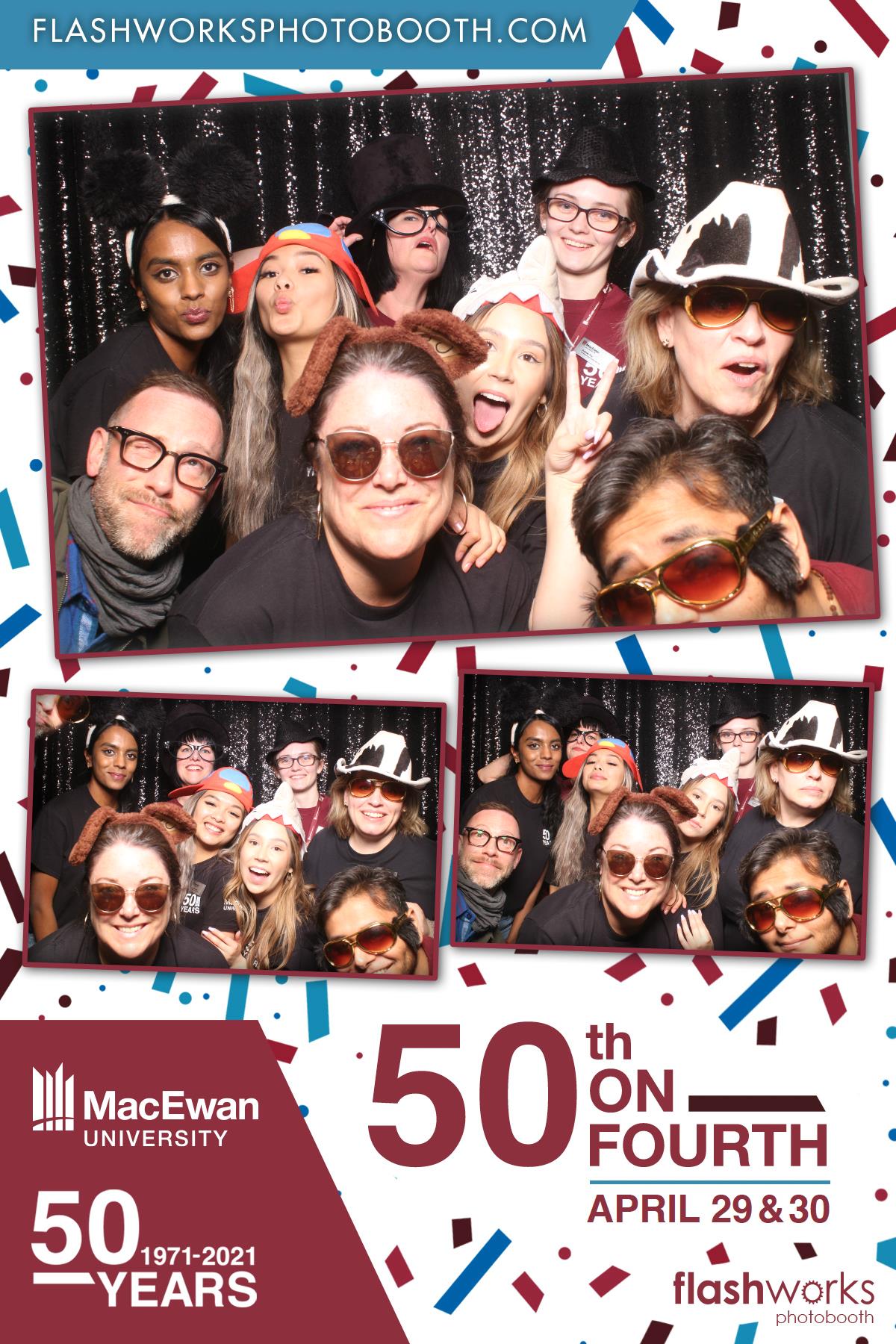 MacEwan 50th Anniversary - Studio 71 - April 30 | View more photos from the event at gallery.flashworksphotobooth.com/u/FlashworksPhotoboothInc/MacEwan-50th-Anniversary-Studio-71-April-30