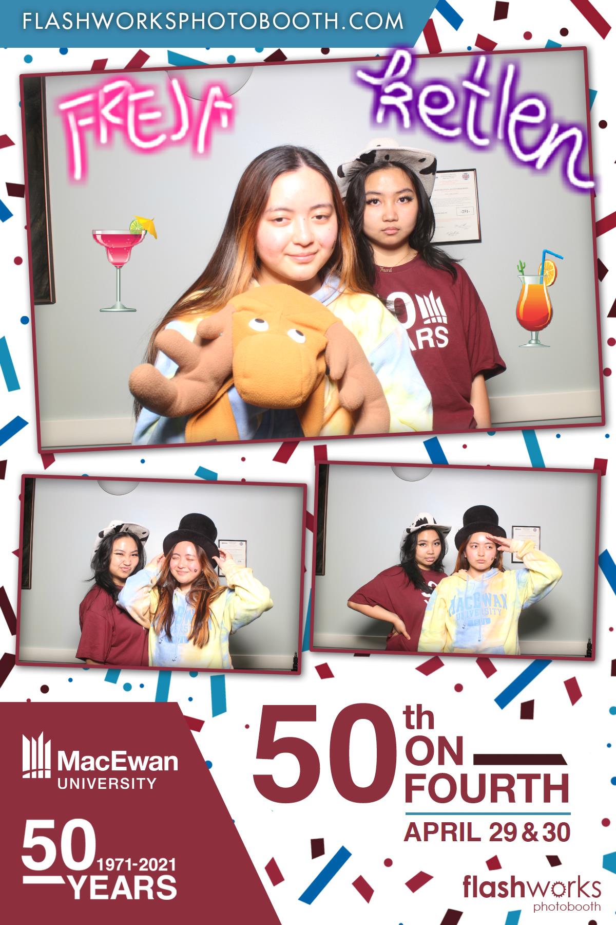MacEwan 50th Anniversary - Studio 71 - April 30 | View more photos from the event at gallery.flashworksphotobooth.com/u/FlashworksPhotoboothInc/MacEwan-50th-Anniversary-Studio-71-April-30