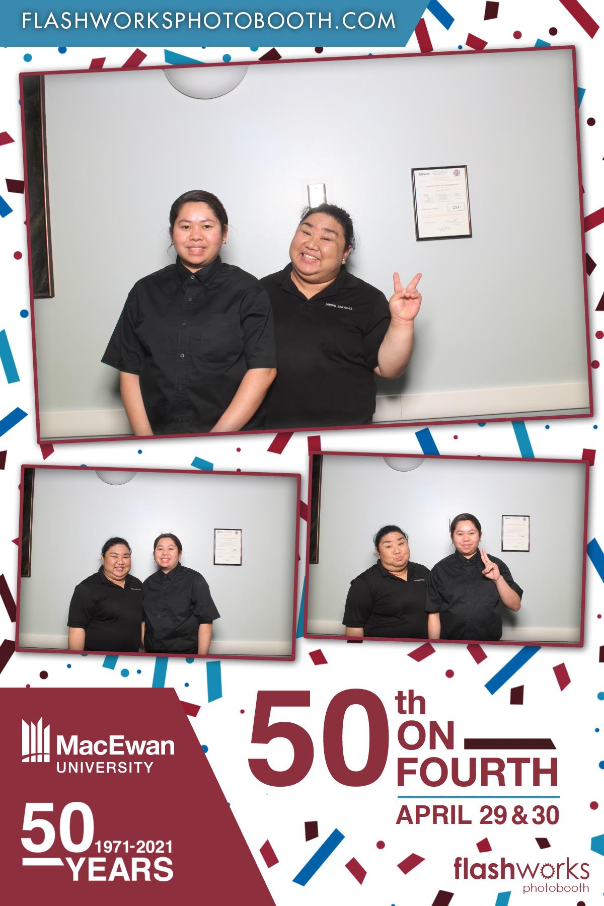 MacEwan 50th Anniversary - Studio 71 - April 30 | View more photos from the event at gallery.flashworksphotobooth.com/u/FlashworksPhotoboothInc/MacEwan-50th-Anniversary-Studio-71-April-30