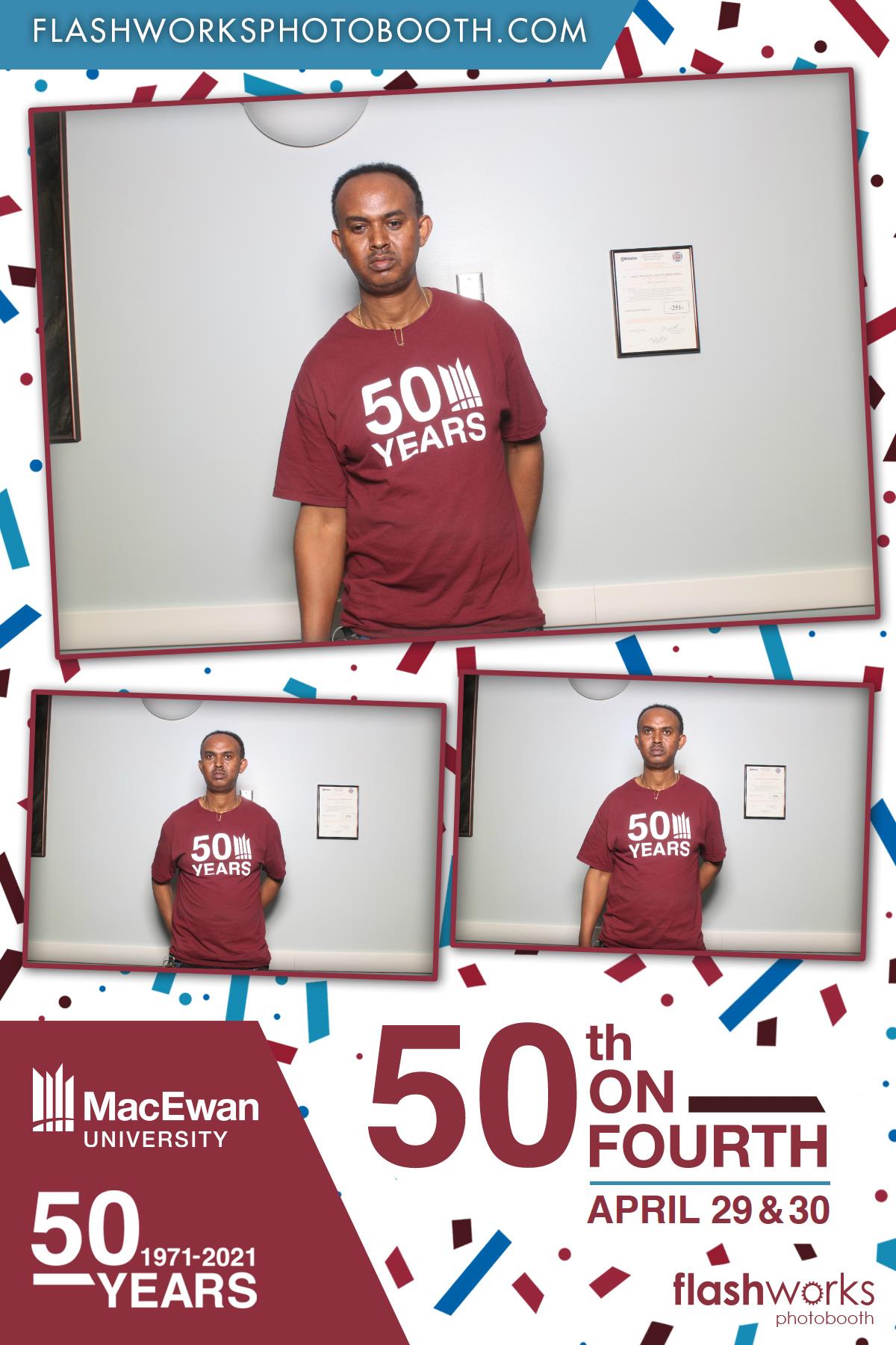 MacEwan 50th Anniversary - Studio 71 - April 30 | View more photos from the event at gallery.flashworksphotobooth.com/u/FlashworksPhotoboothInc/MacEwan-50th-Anniversary-Studio-71-April-30