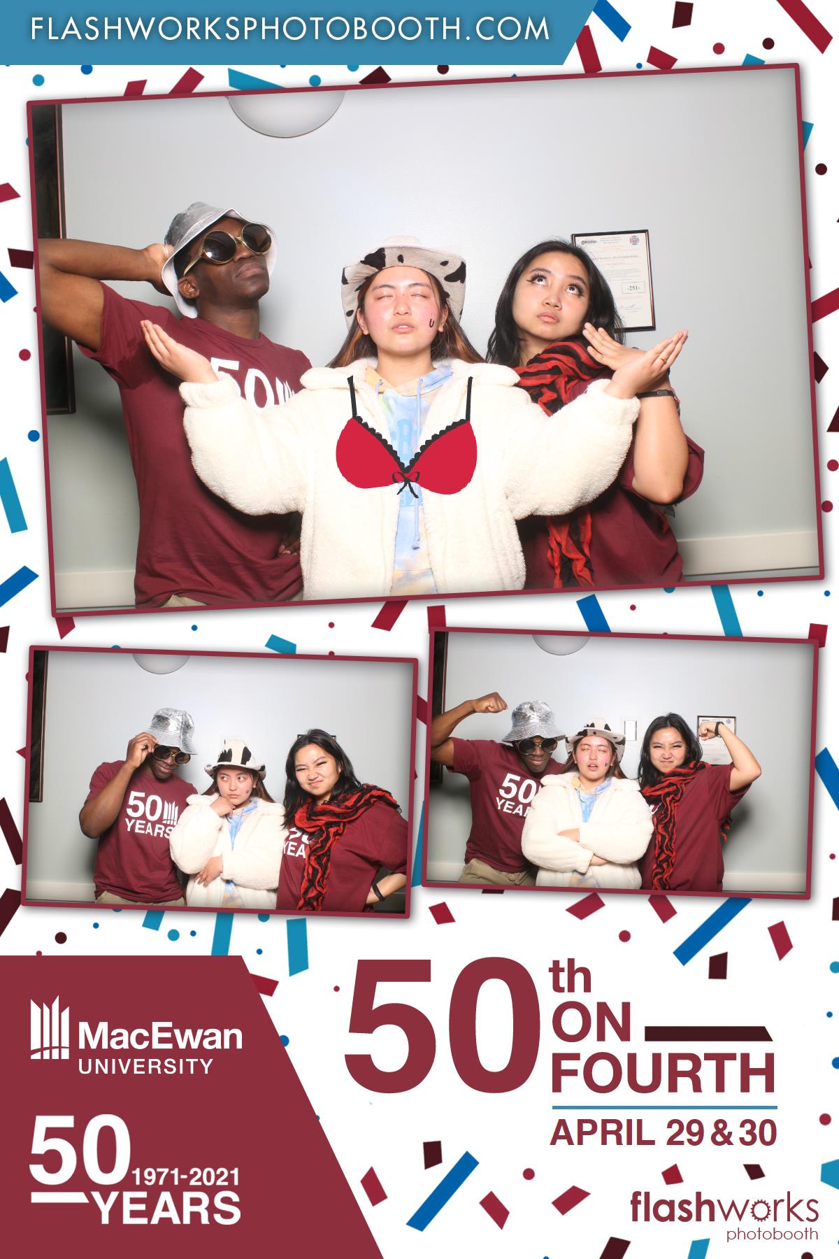 MacEwan 50th Anniversary - Studio 71 - April 30 | View more photos from the event at gallery.flashworksphotobooth.com/u/FlashworksPhotoboothInc/MacEwan-50th-Anniversary-Studio-71-April-30