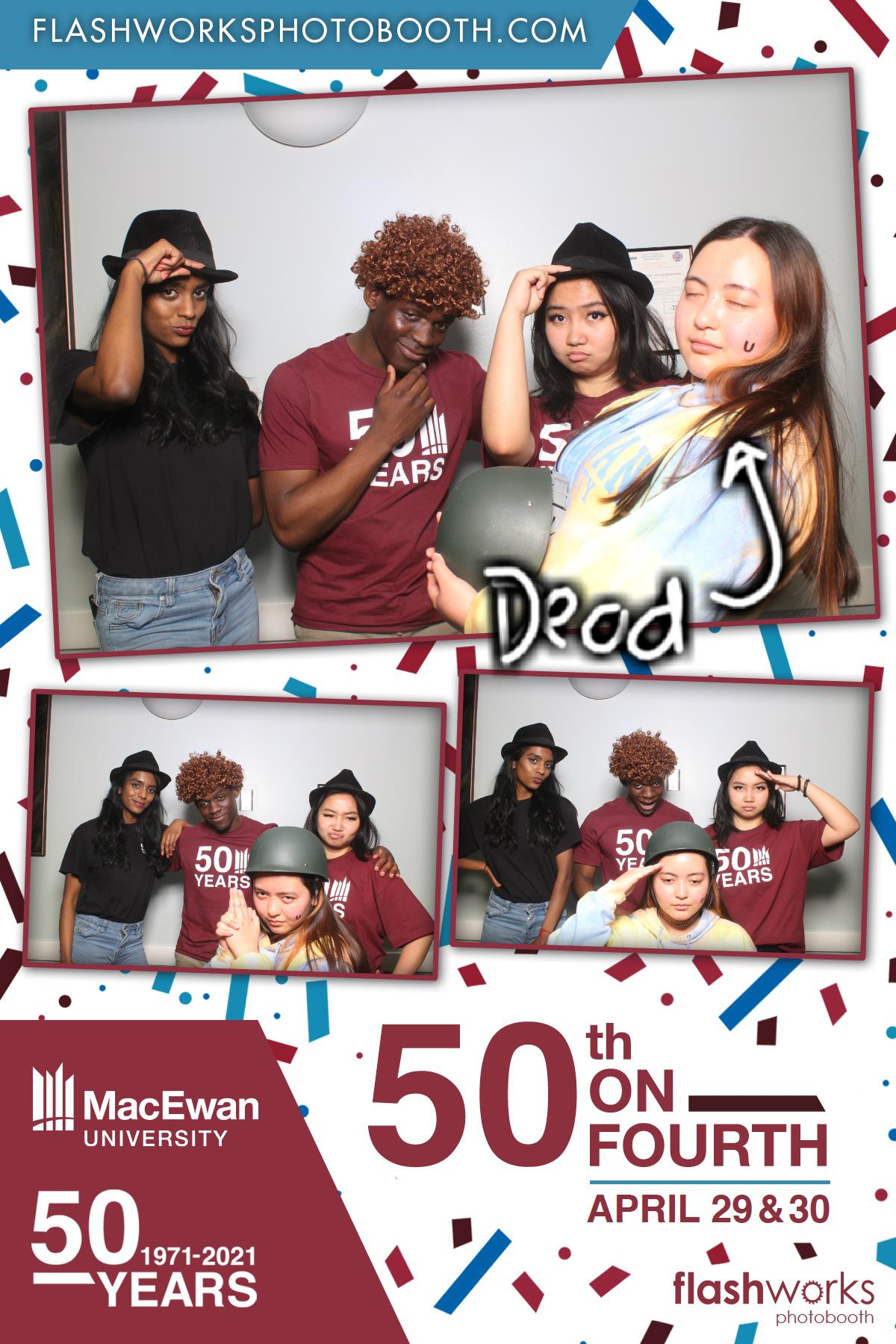 MacEwan 50th Anniversary - Studio 71 - April 30 | View more photos from the event at gallery.flashworksphotobooth.com/u/FlashworksPhotoboothInc/MacEwan-50th-Anniversary-Studio-71-April-30