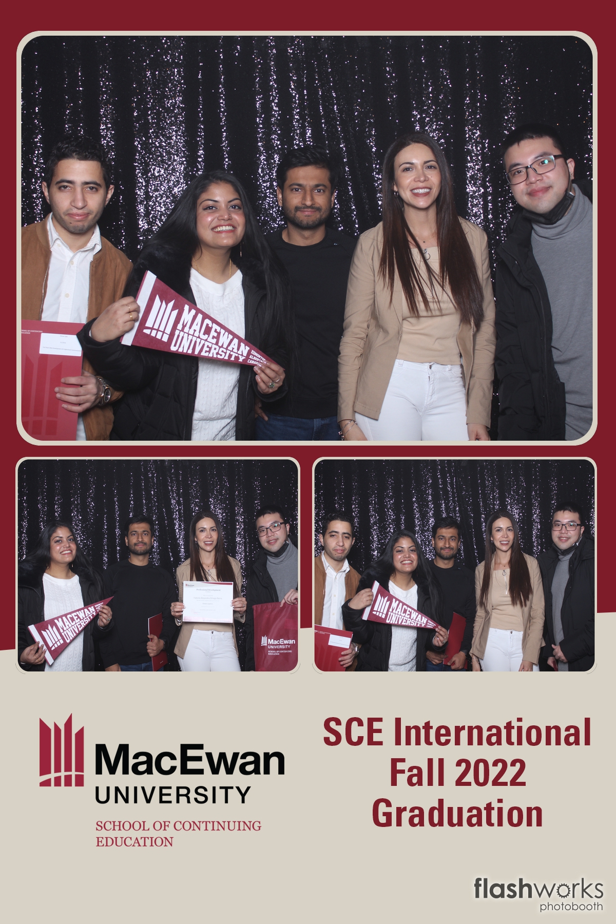 MacEwan  SCE International 2022 Fall Graduation | View more photos from the event at gallery.flashworksphotobooth.com/u/FlashworksPhotoboothInc/MacEwan-SCE-International-2022-Fall-Graduation