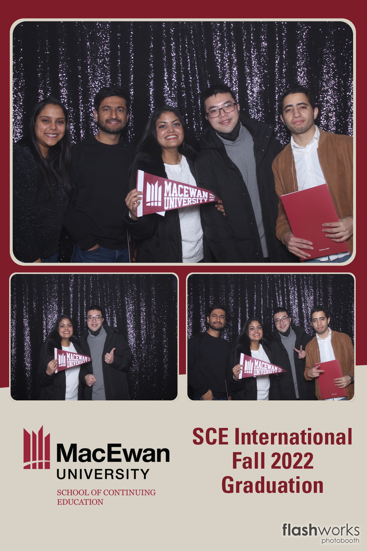 MacEwan  SCE International 2022 Fall Graduation | View more photos from the event at gallery.flashworksphotobooth.com/u/FlashworksPhotoboothInc/MacEwan-SCE-International-2022-Fall-Graduation